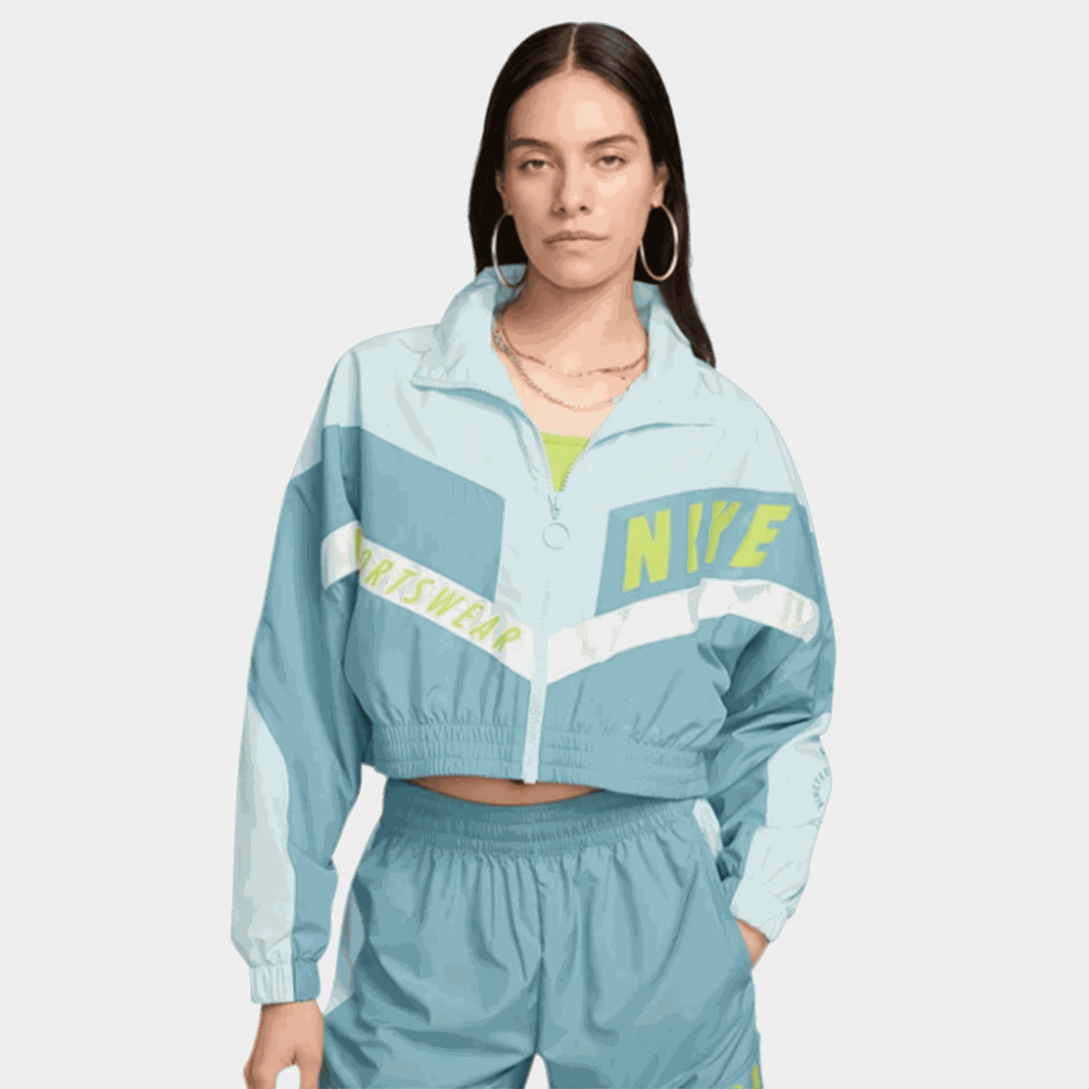 Woven Jacket, jakke, dame - full image 1
