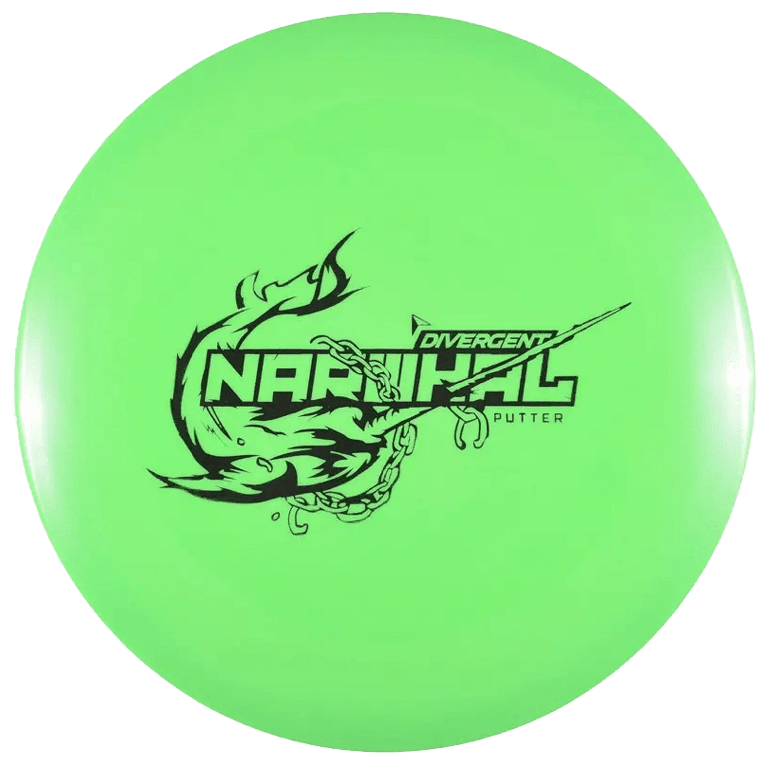 Divergent Narwhal Putter, frisbeegolf