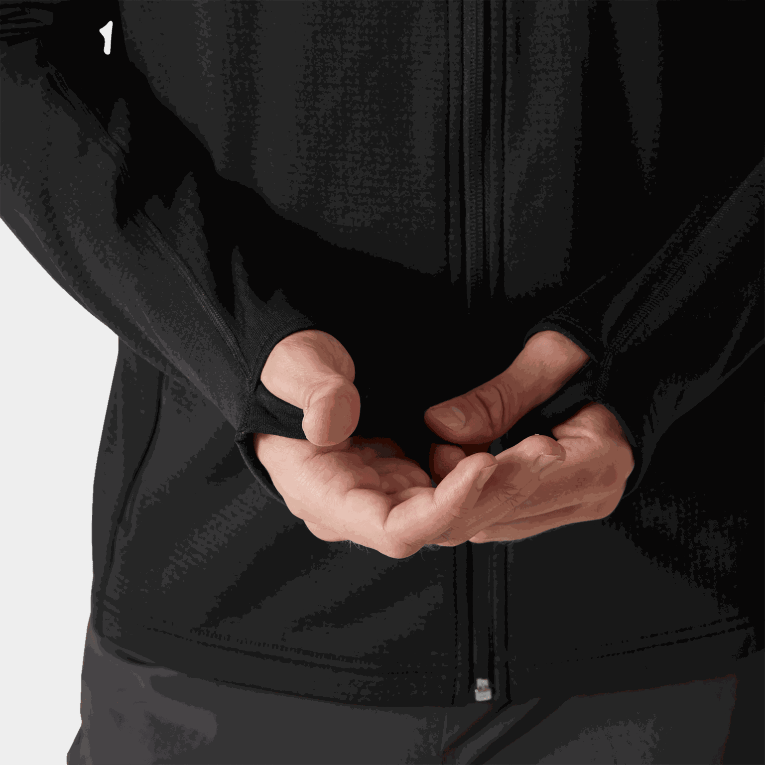 Versalite Hooded Fleece Jacket, fleecejakke, herre - full image 4