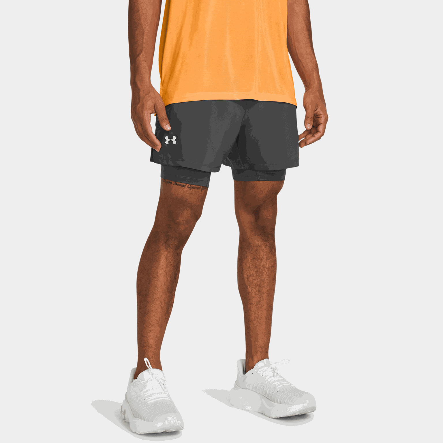 Launch 2in1, treningsshorts, herre - full image 1