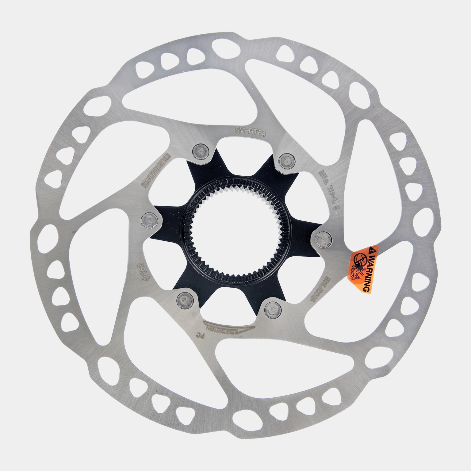 Discbrake rotor Deore 160 mm centerlock - full image 2