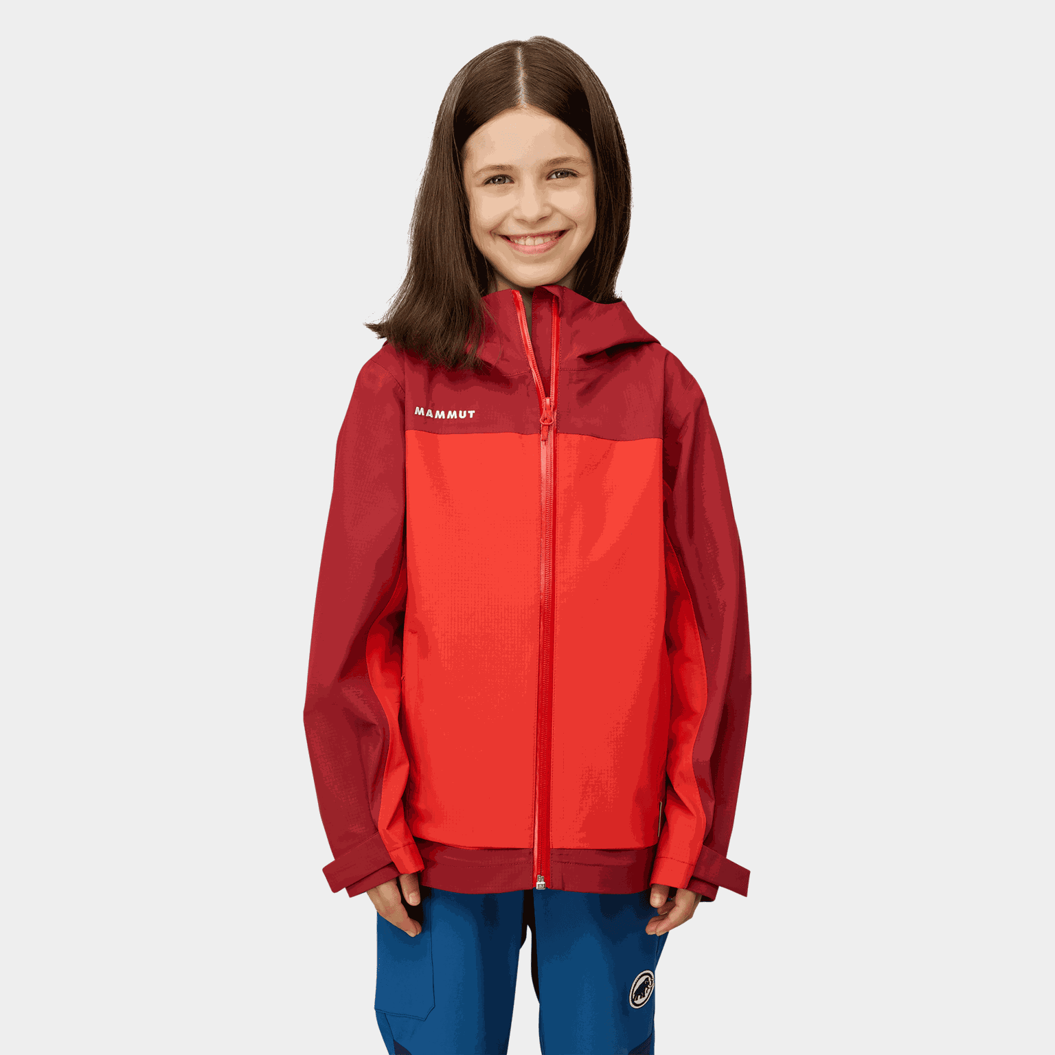 Taiss HS Hooded Jacket, skalljakke, junior - full image 3