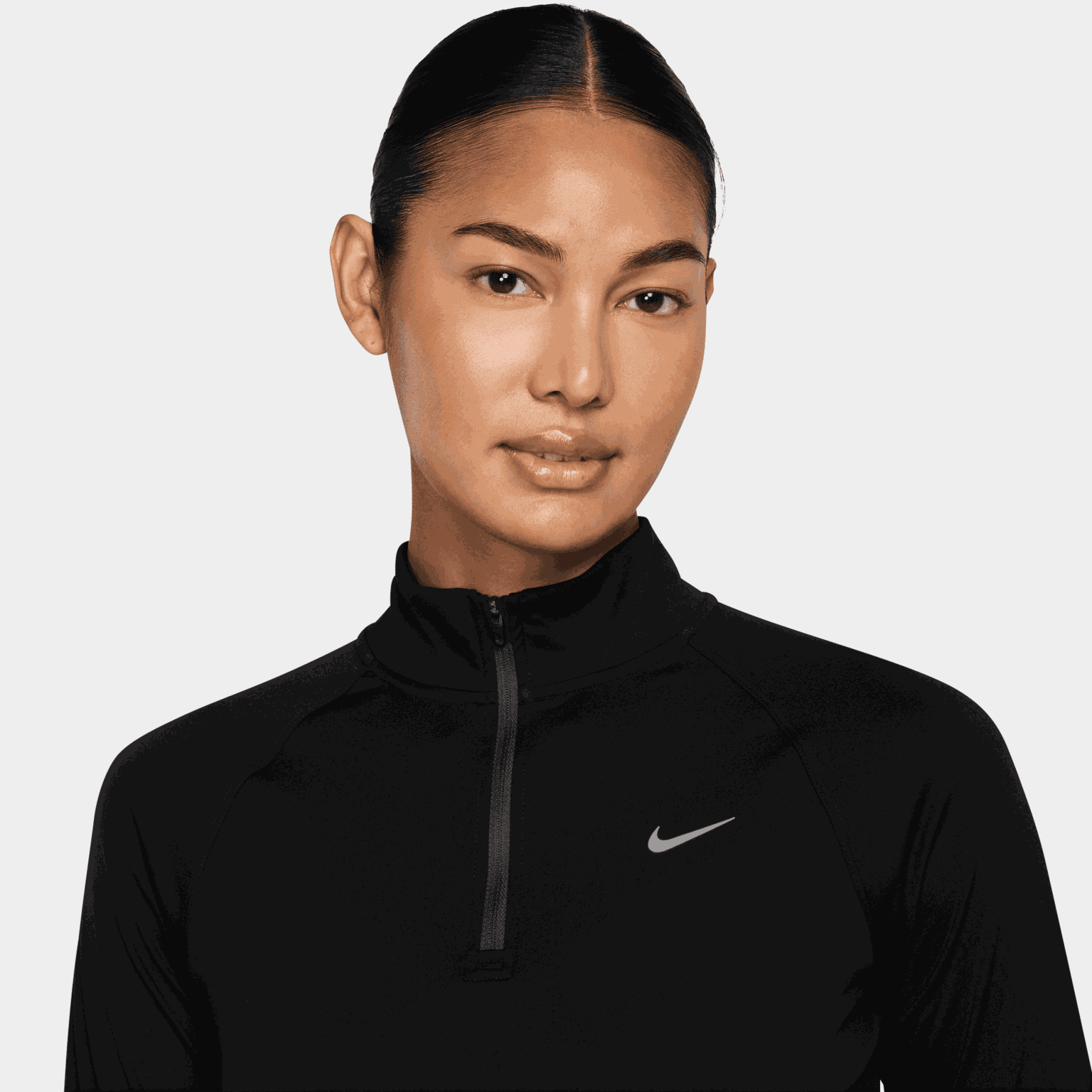 Tempo Dri-FIT 1/4 Zip Top, treningsgenser, dame - full image 1