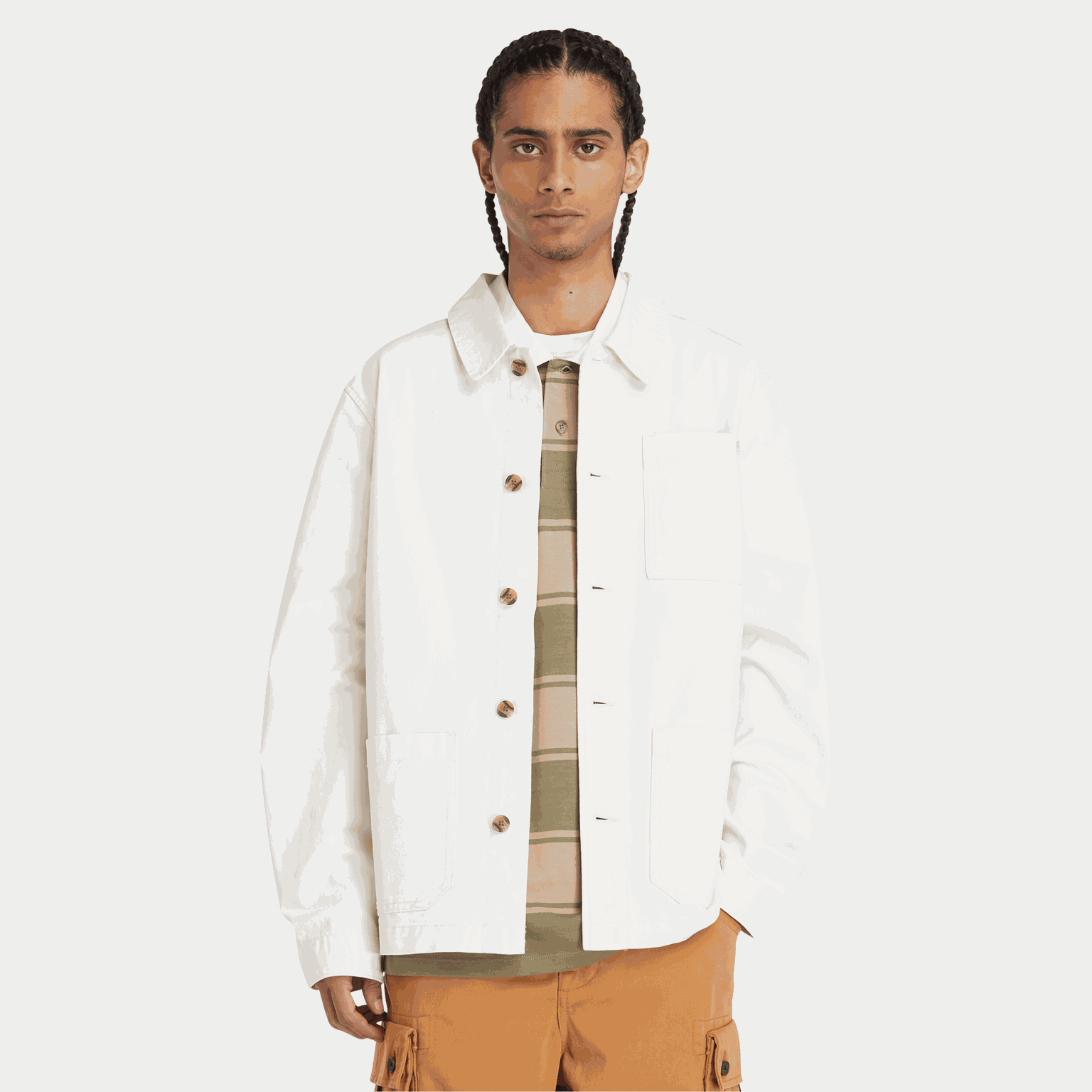 Washed Canvas Chore Jac - full image 2