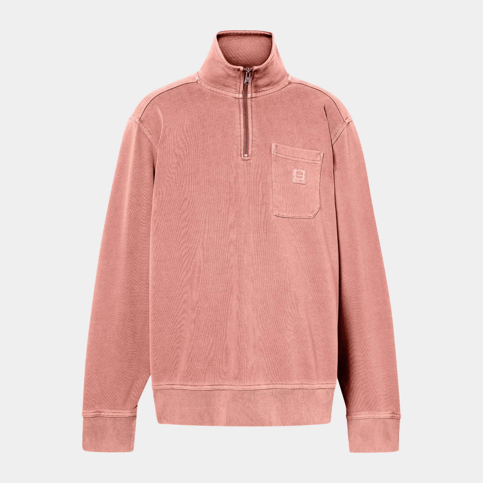 Garment Dye 1/4 Zip Swe - full image 3
