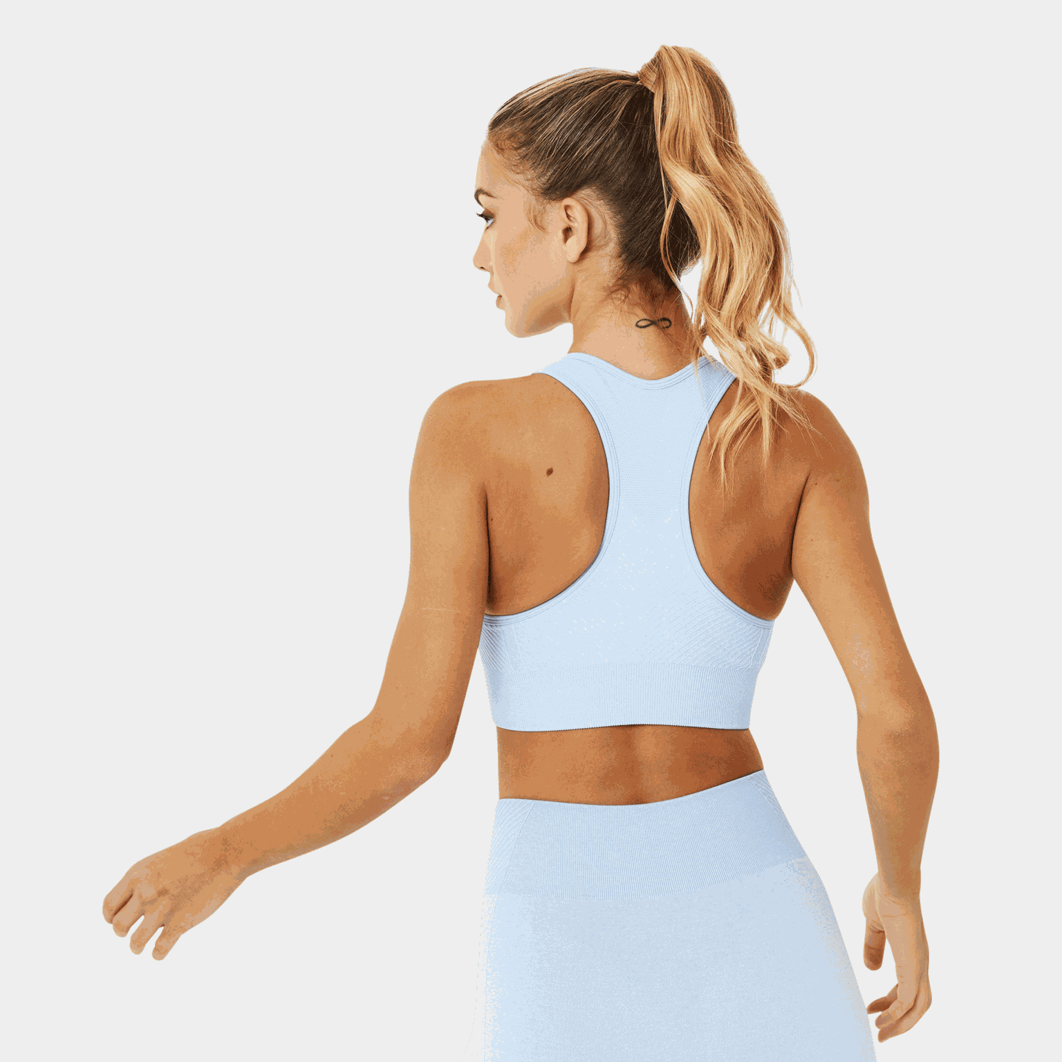Seamless Crop Bra, sports-BH, dame - full image 4