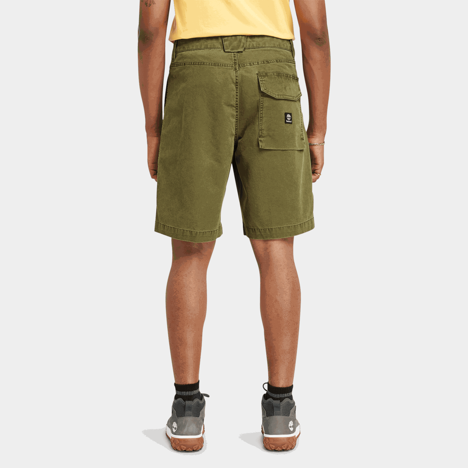 Washed Canvas Stretch F, shorts, herre - full image 2