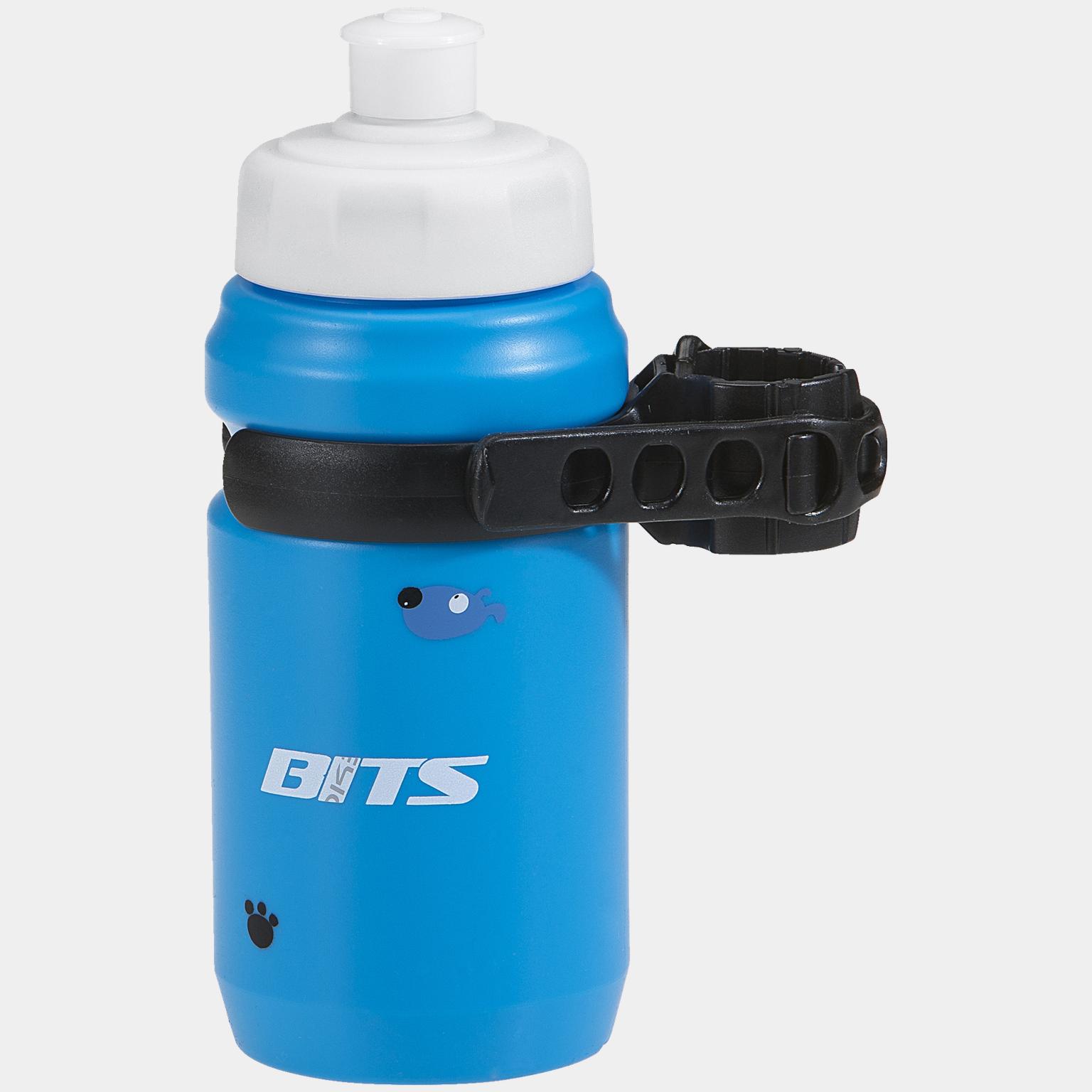 Bottle with clips, sykkelflaske med holder - full image 1