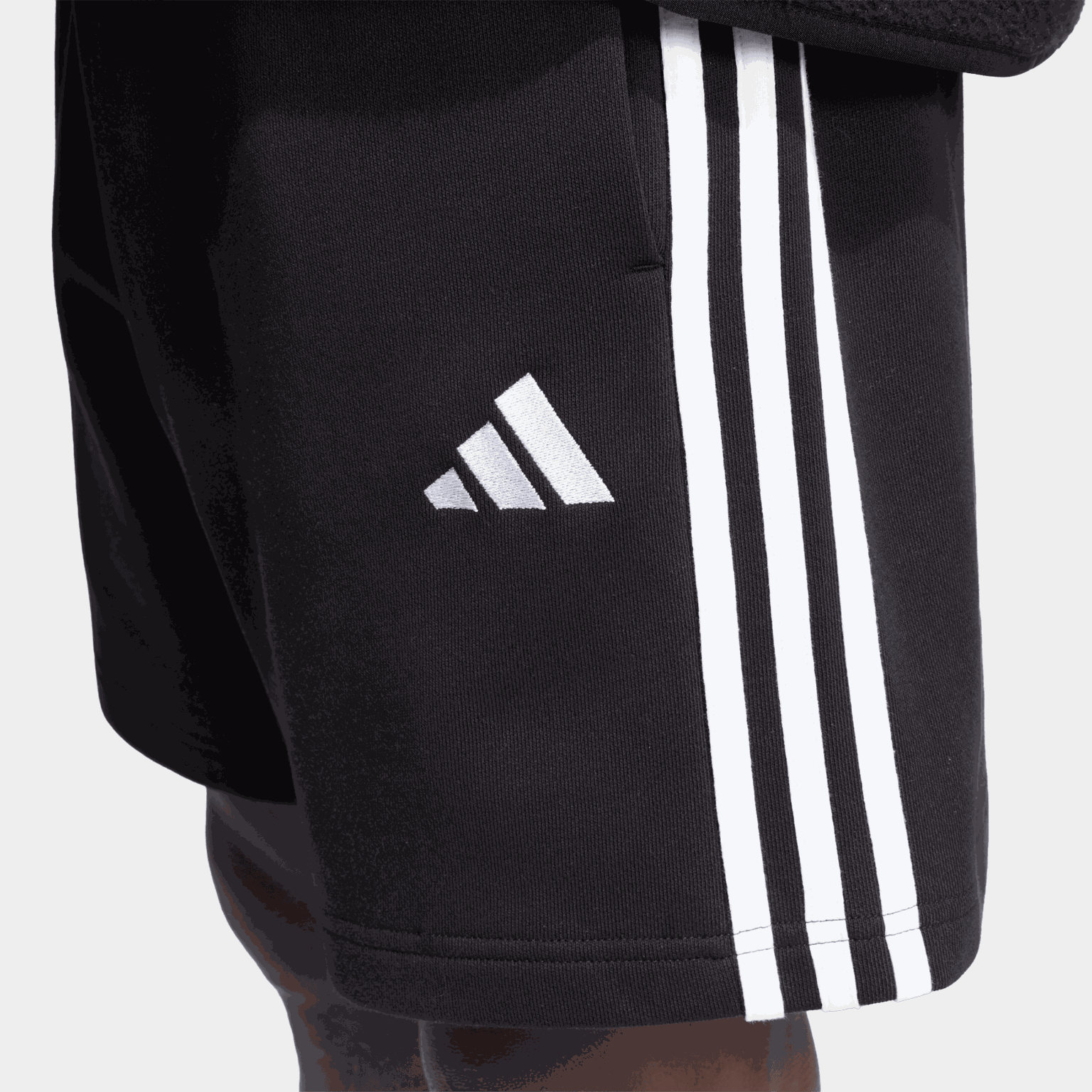 Essentials 3-Stripes French Terry Shorts, shorts, herre - full image 4