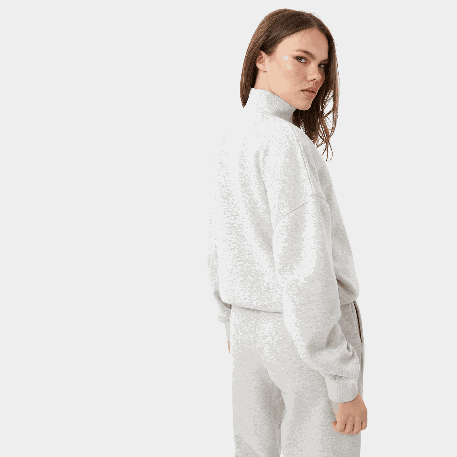 Honeylane Sweatshirt, half-zip genser, dame - full image 2