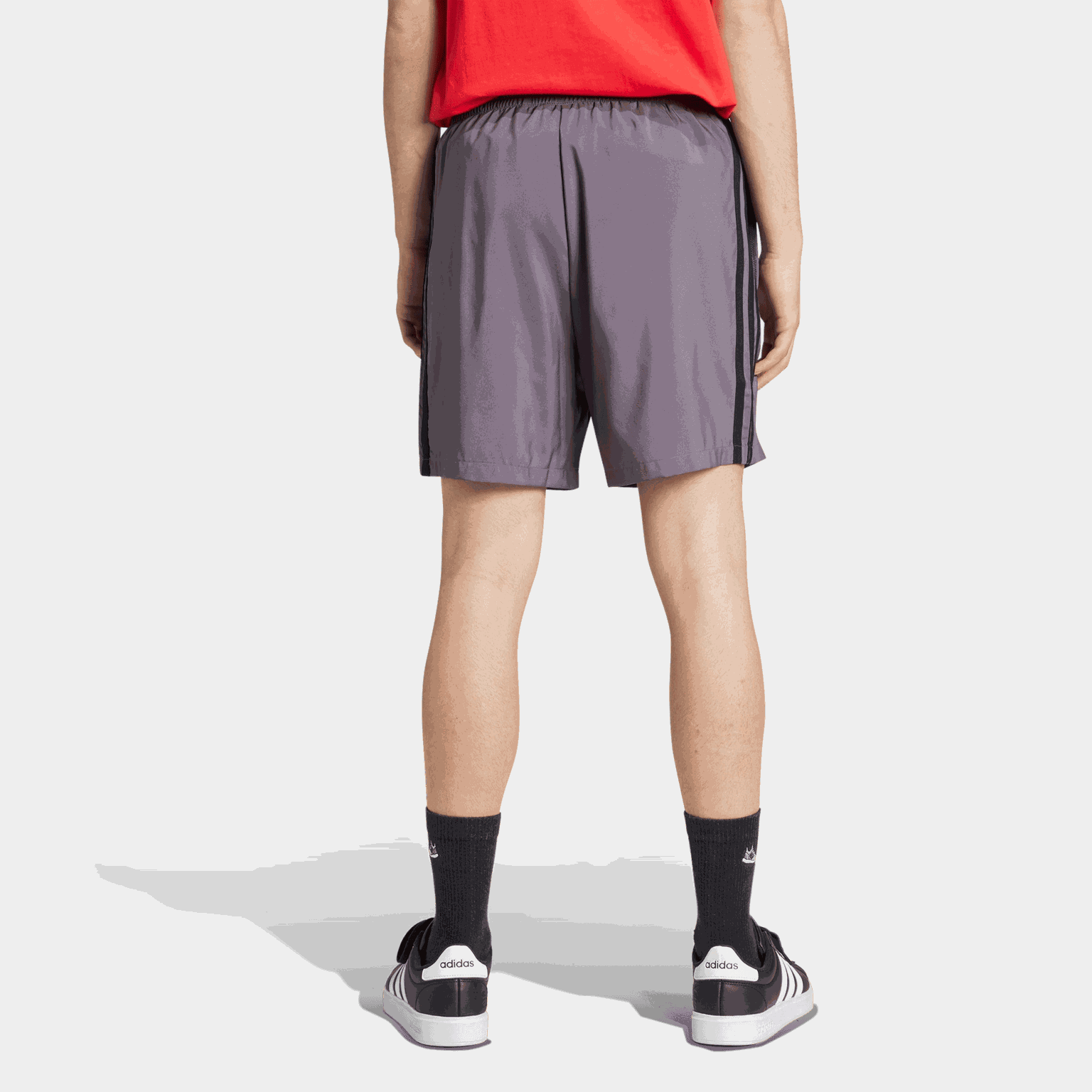 Essentials 3-Stripes Shorts, shorts, herre - Fritidsshorts - Grå | XXL