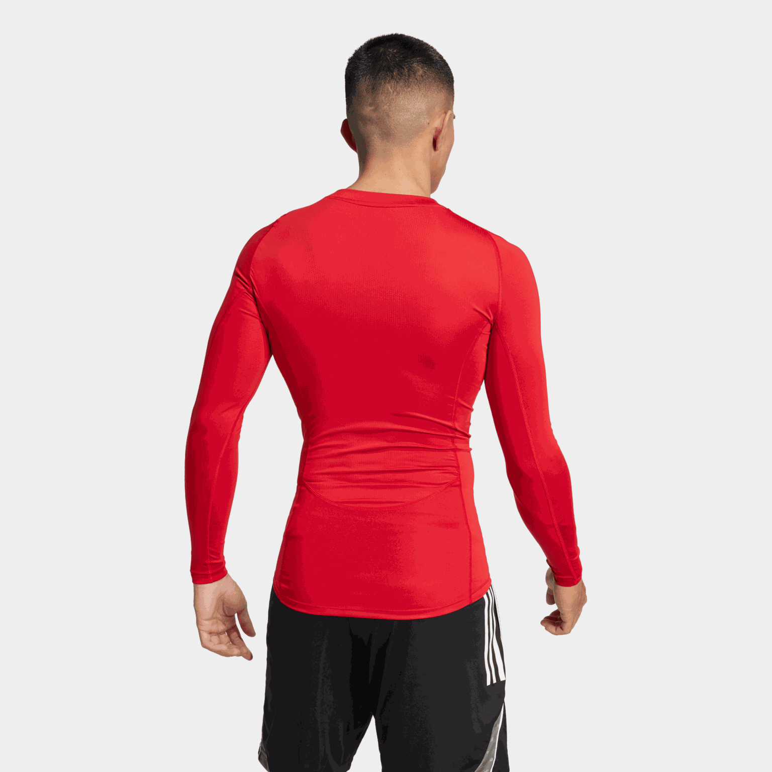 Techfit Long Sleeved Tee, kompresjonstrøye for fotball, herre - full image 2