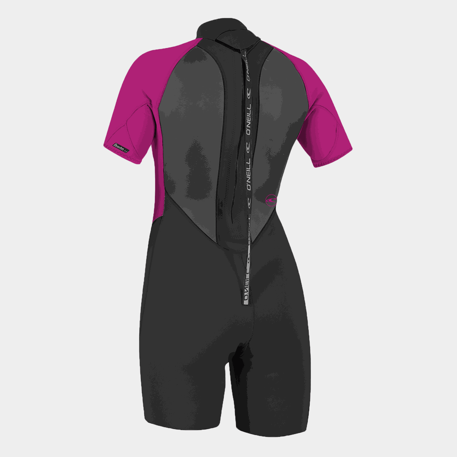 Reactor 2mm Back Zip Short Sleeve Spring, våtdrakt, dame - full image 2