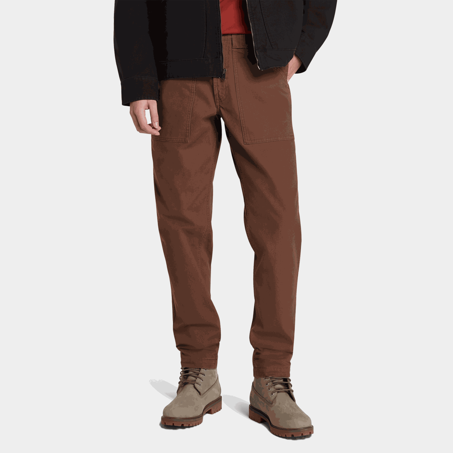 Washed Canvas Fatigue P, bukse, herre - full image 1