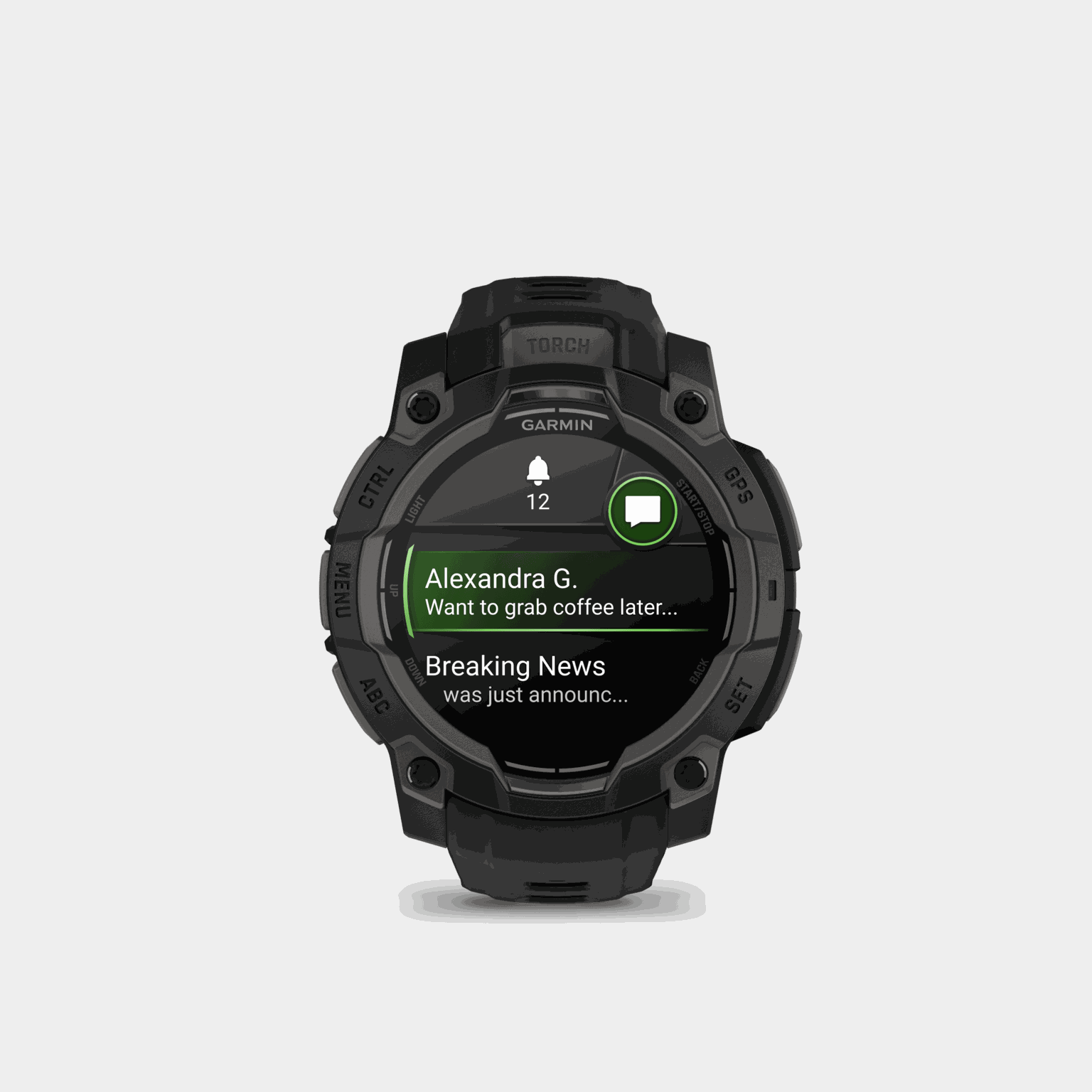 Instinct 3 AMOLED, 45 mm, smartklokke - full image 1