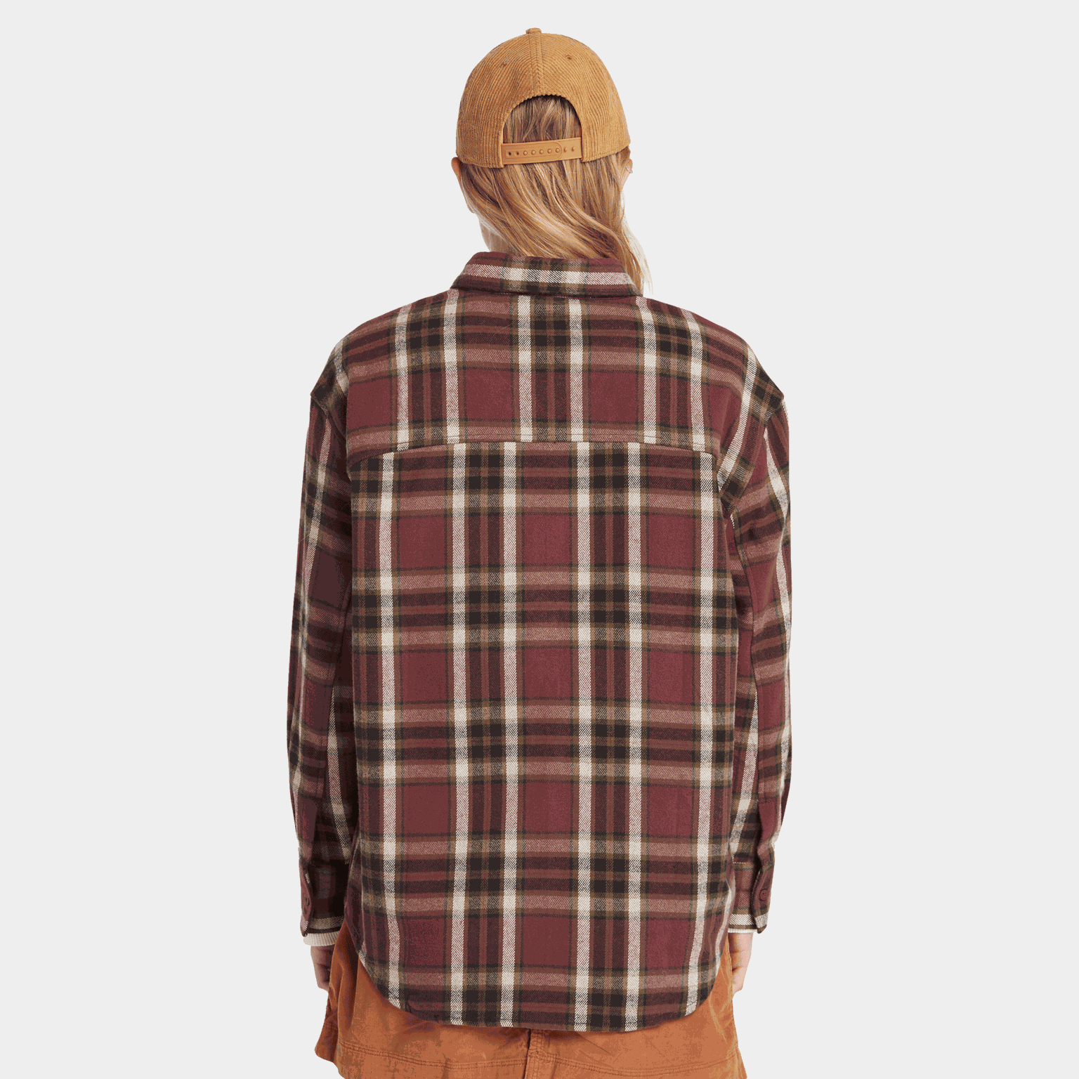 Flannel Overshirt, jakke, dame - full image 3