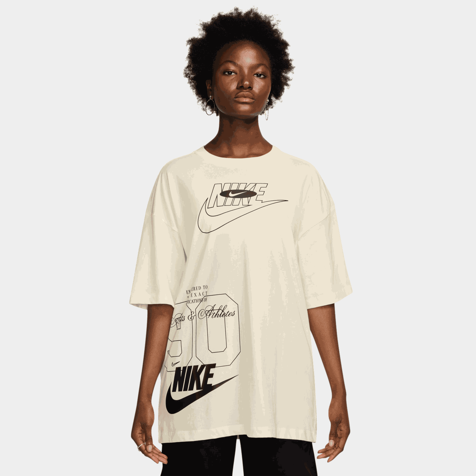Dance Oversized T-shirt, t-skjorte, dame - full image 1