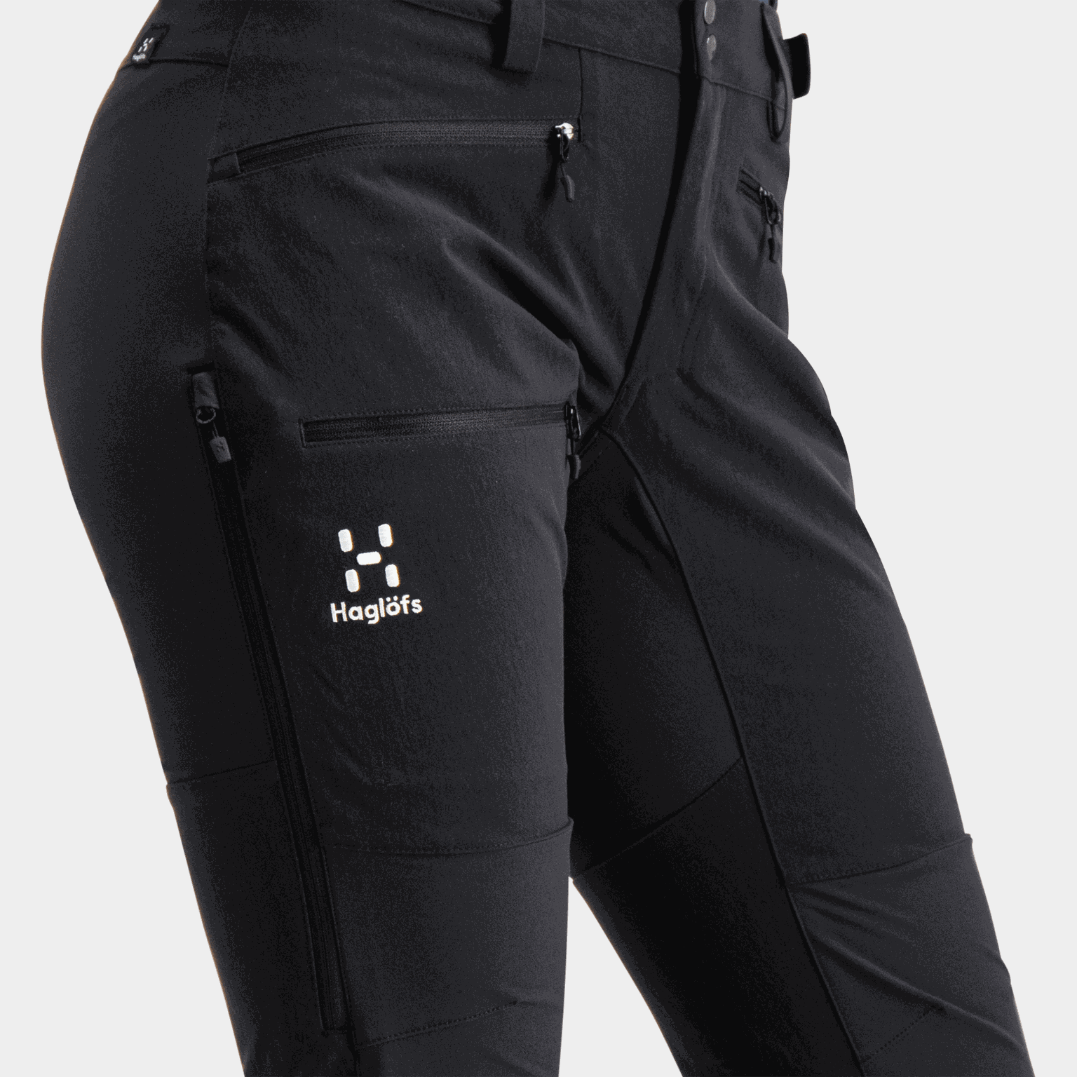 Zircon Slim Pant, softshellbukse, turbukse, dame - full image 3