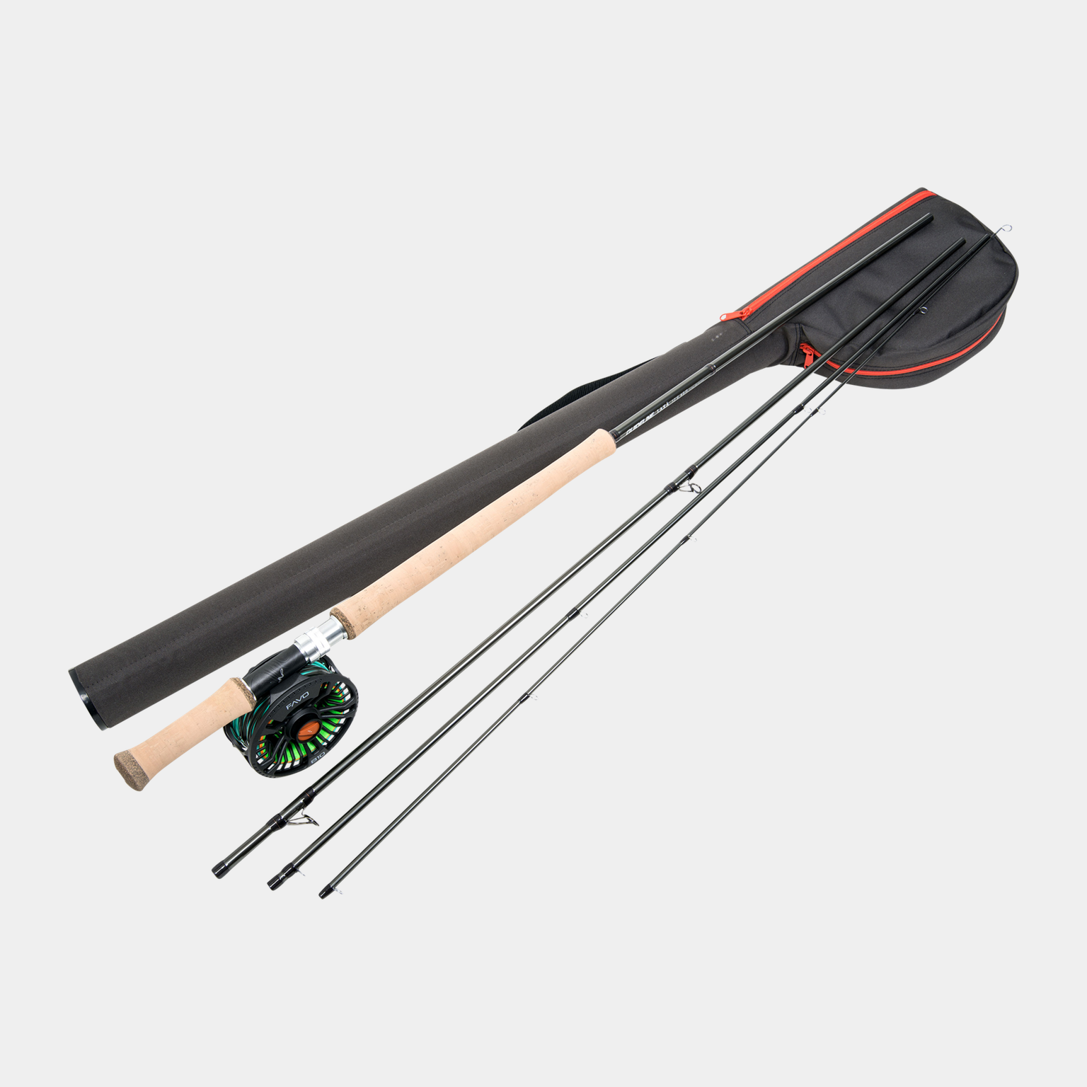 Laxa Salmon 12'6 #8/9, fluefiskesett - full image 1