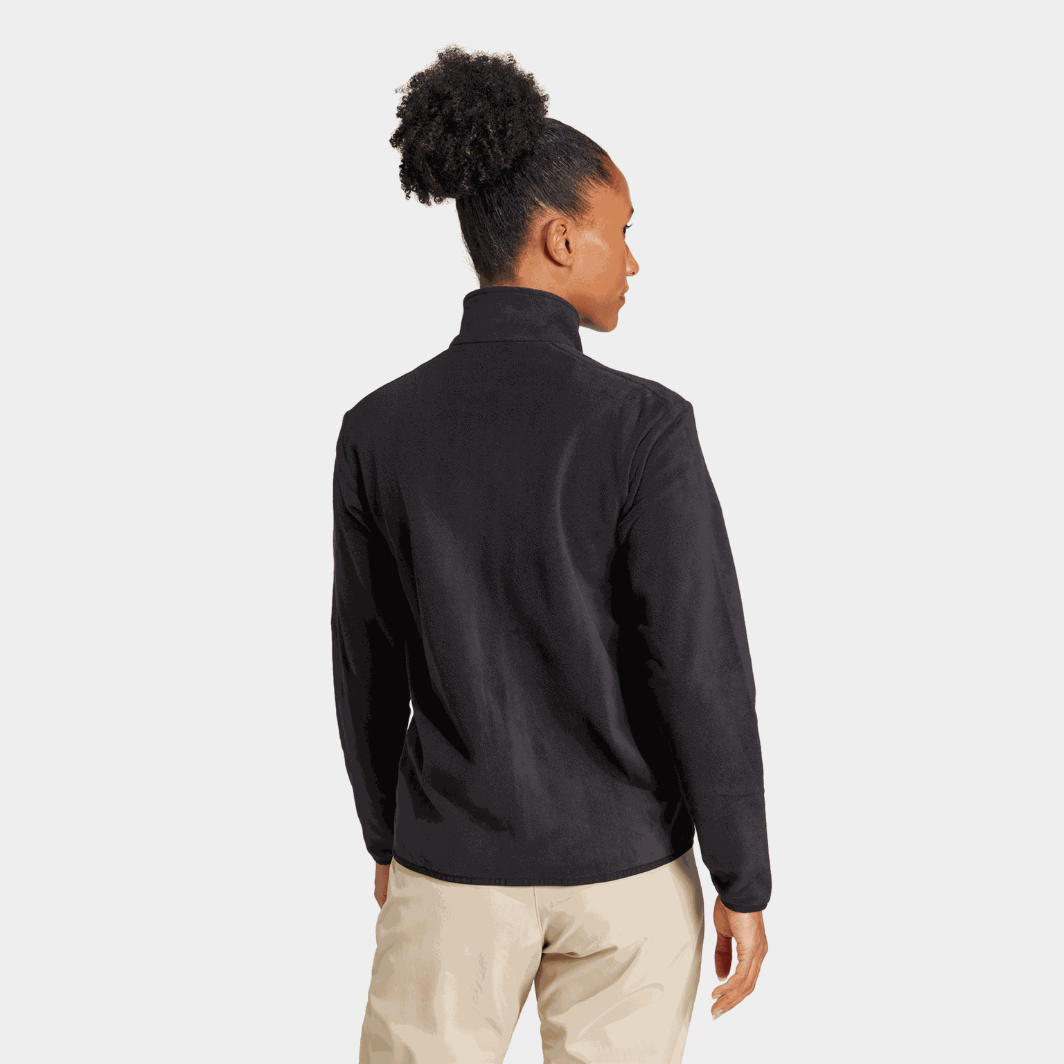 Multi Essentials Full-Zip Fleece Jacket, fleecejakke, dame - full image 4