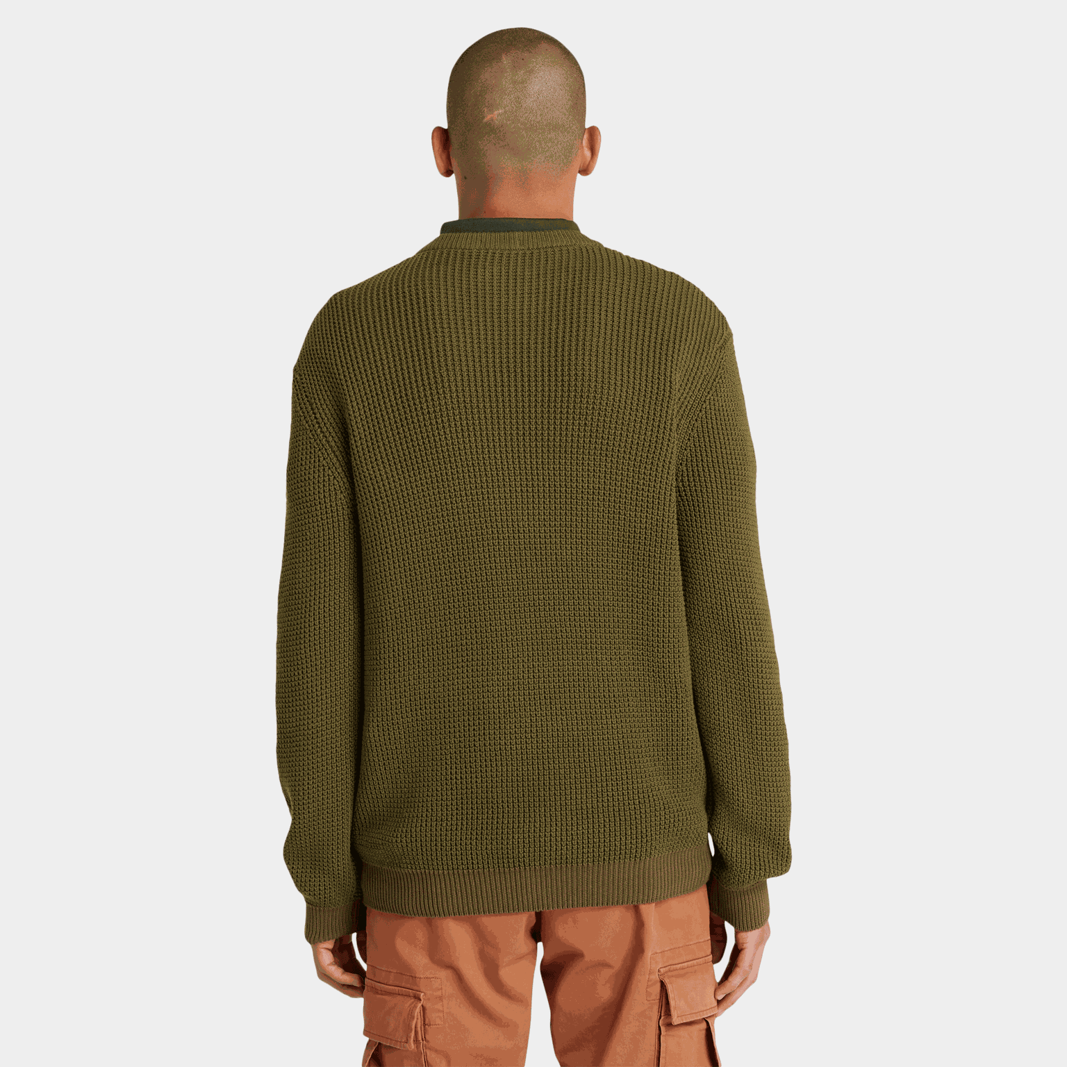 Ls Tuck Crew Sweater Re, genser, herre - full image 2