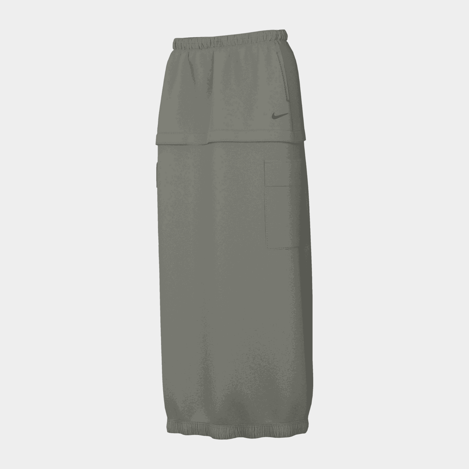 Essential Mid-Rise Woven Cargo Midi Skirt, skjørt, dame - full image 1