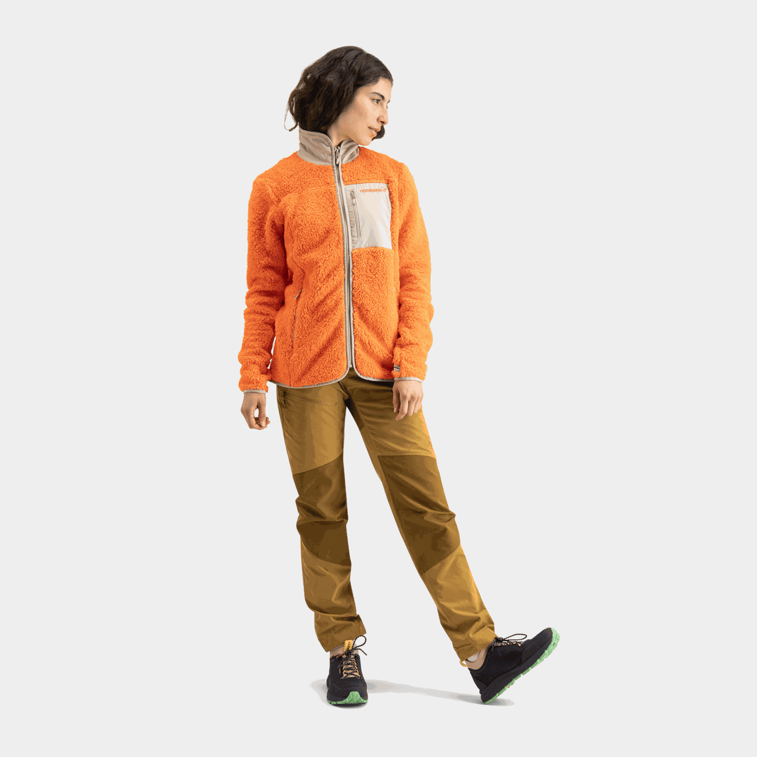 Femund Warm3 Jacket, fleecejakke, dame - full image 4