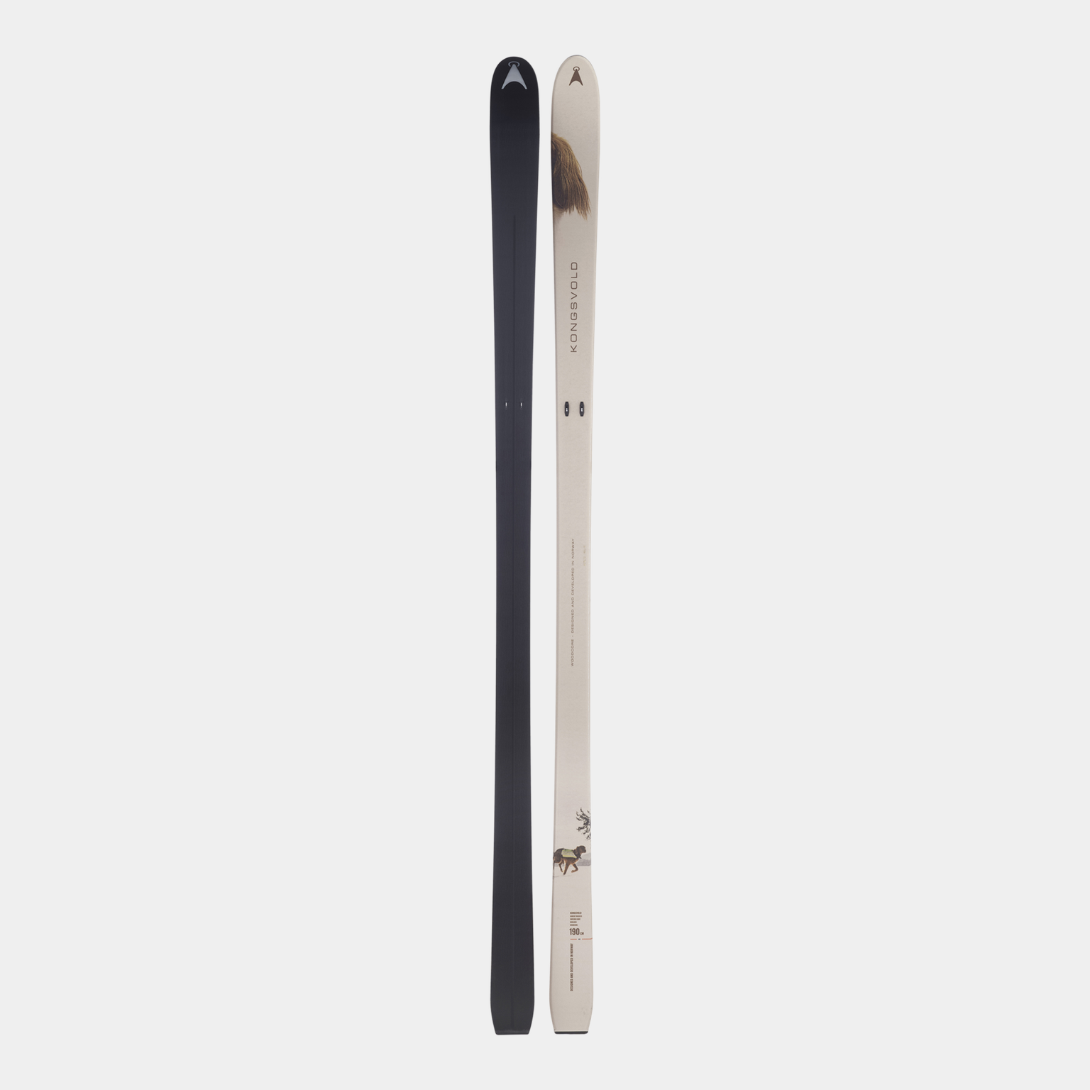 BC Skis Kongsvold Hunter 25/26, fjell- og jaktski uten stålkant - full image 3