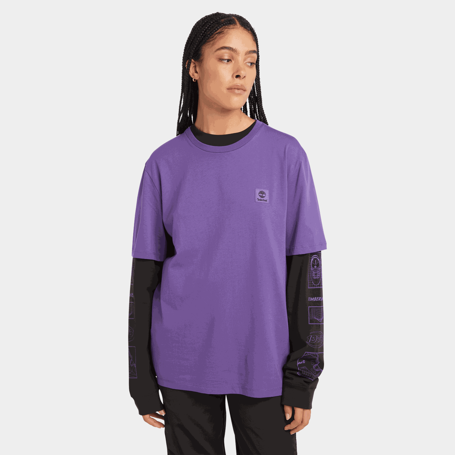 Short Sleeve Woven Badg, t-skjorte, unisex - full image 1