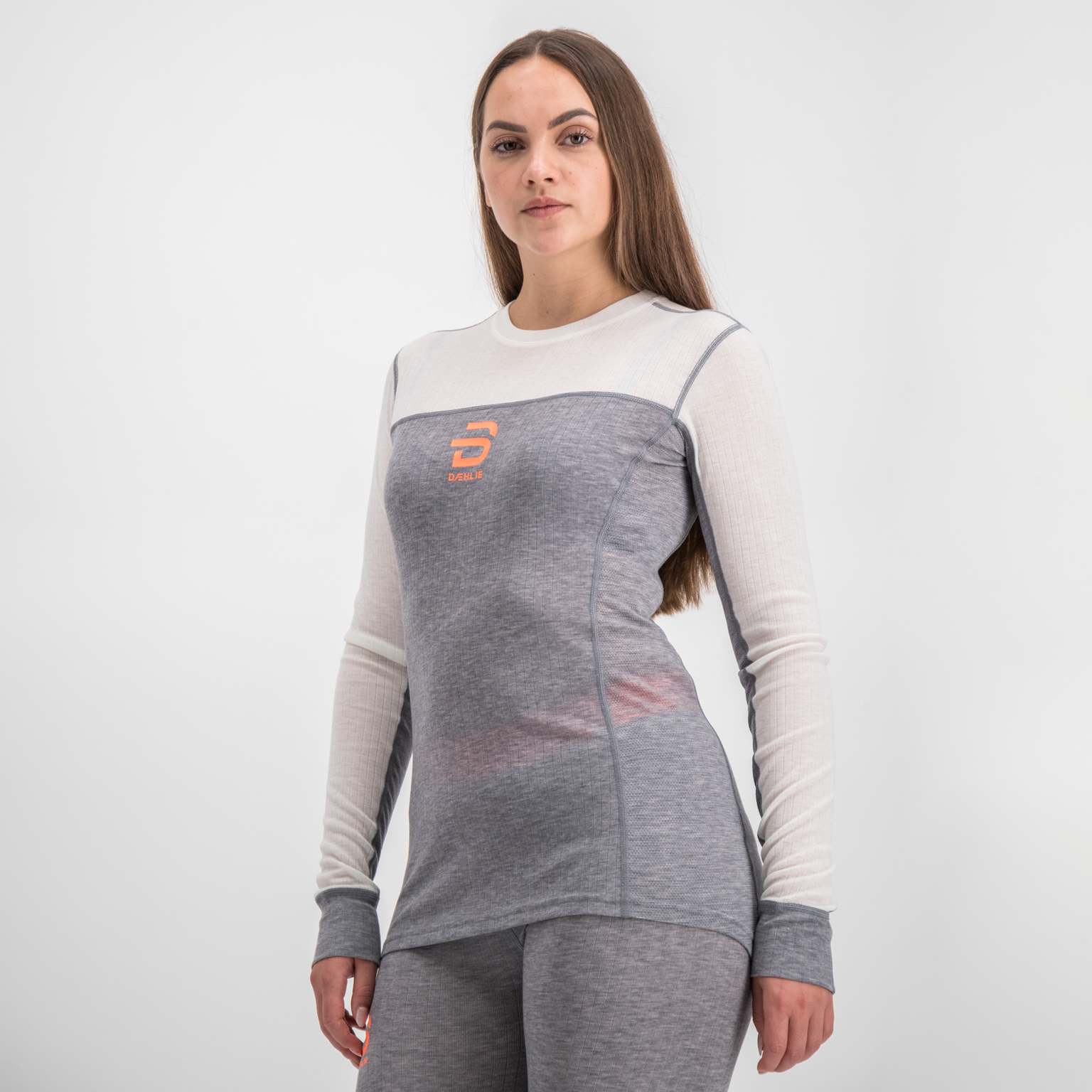 Maglia Intima Termica Daehlie Performance-Tech Donna - Manica Lunga In Lana Merino
