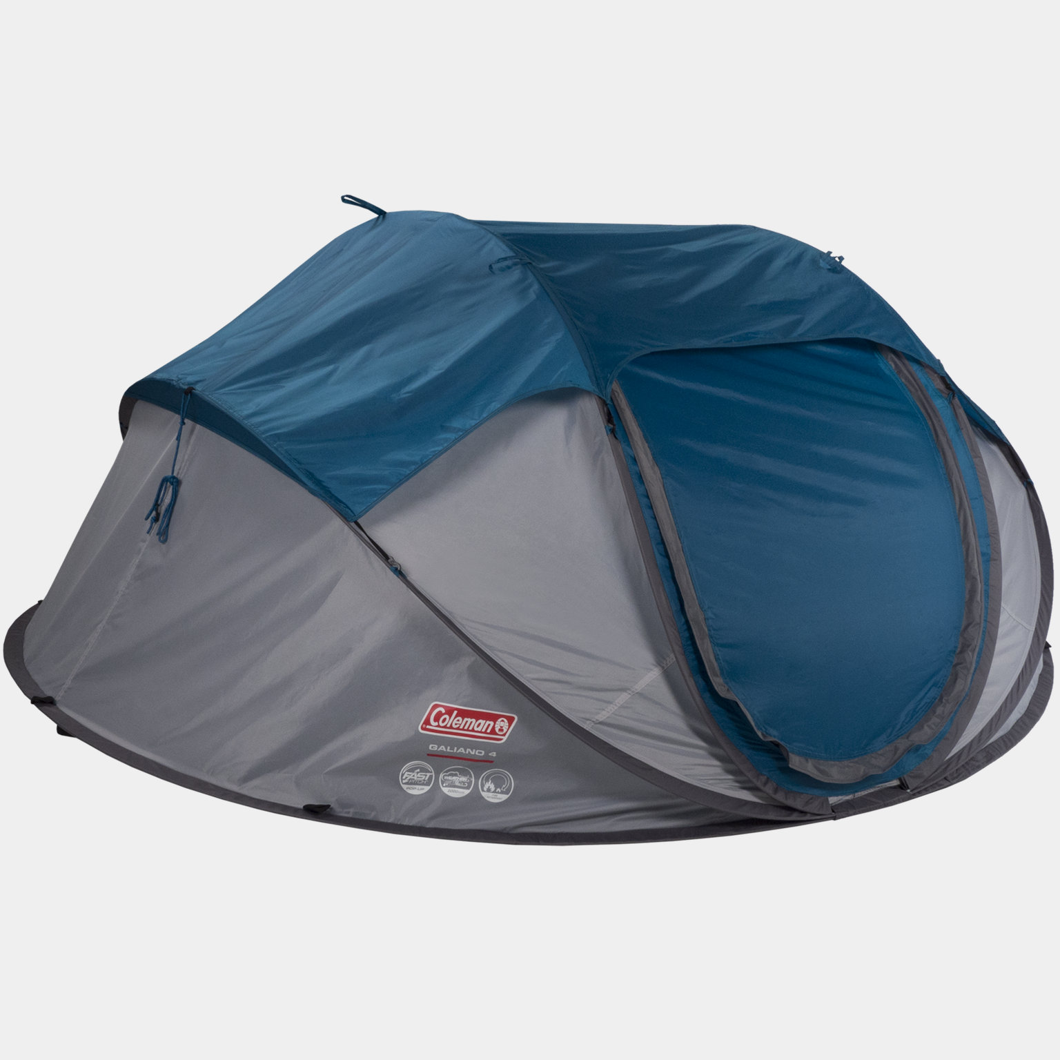 Galileo 4 Blue, 4-personers pop-up-telt - full image 1
