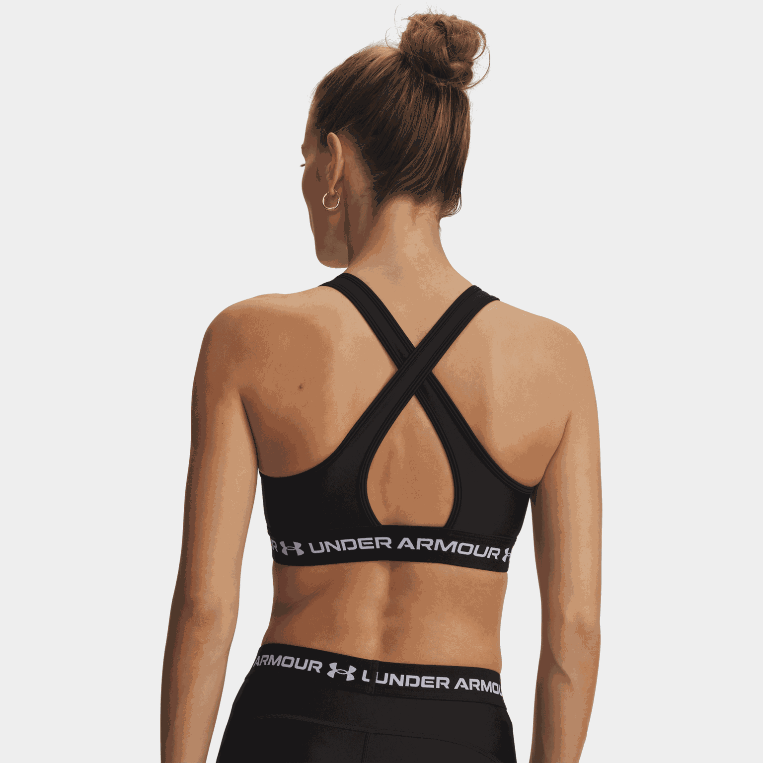 Crossback Mid Bra, sports-BH, dame - full image 2