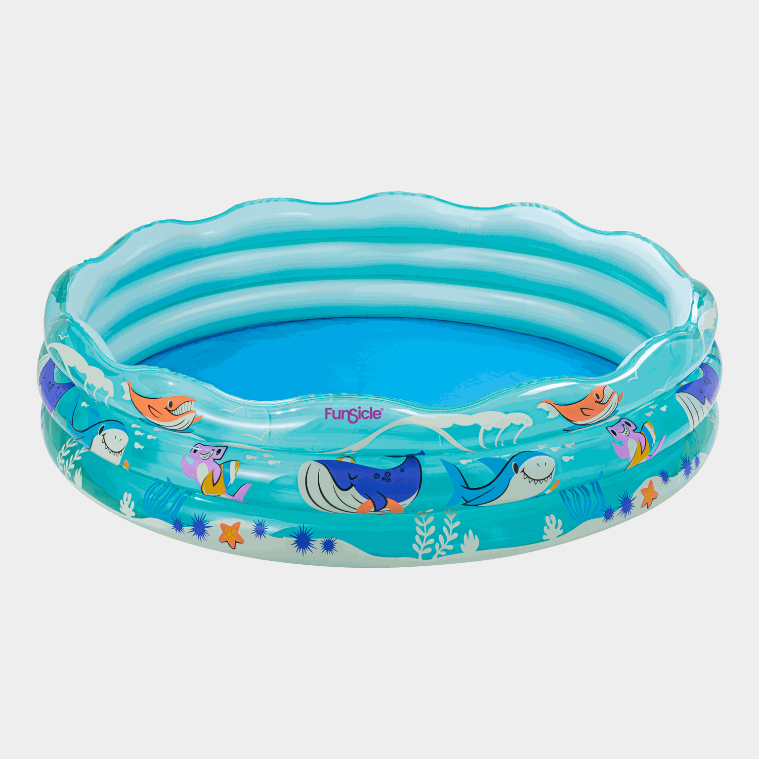 Wavy Ocean Pool, barnebasseng - full image 1
