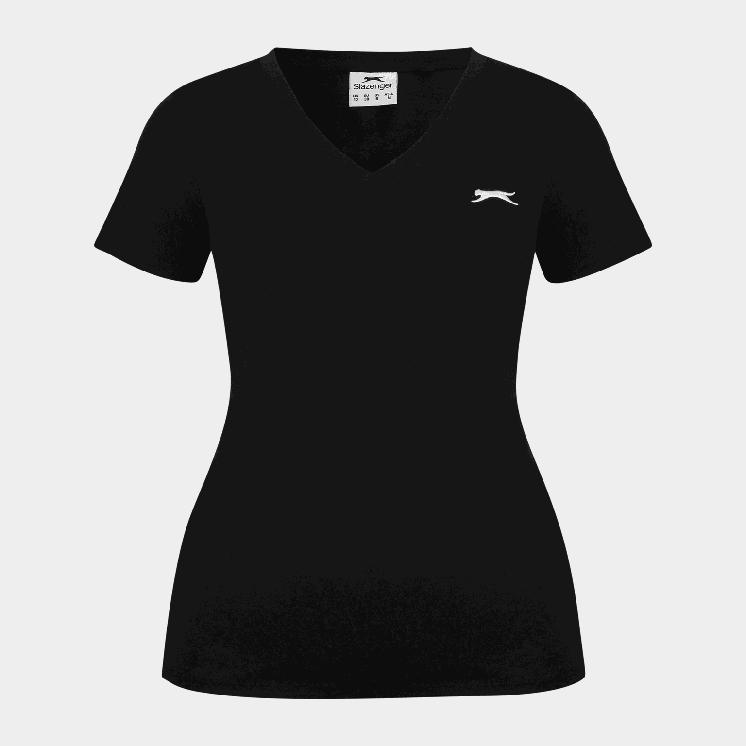 V Neck Tee, V-hals t-skjorte, dame - full image 3