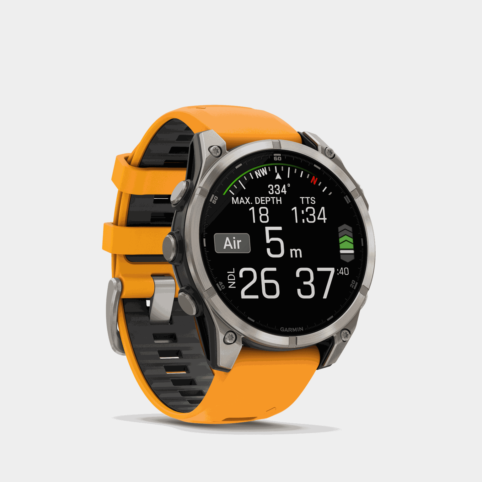 fenix 8 – 47 mm, AMOLED, Sapphire, Titanium, smartklokke - full image 3