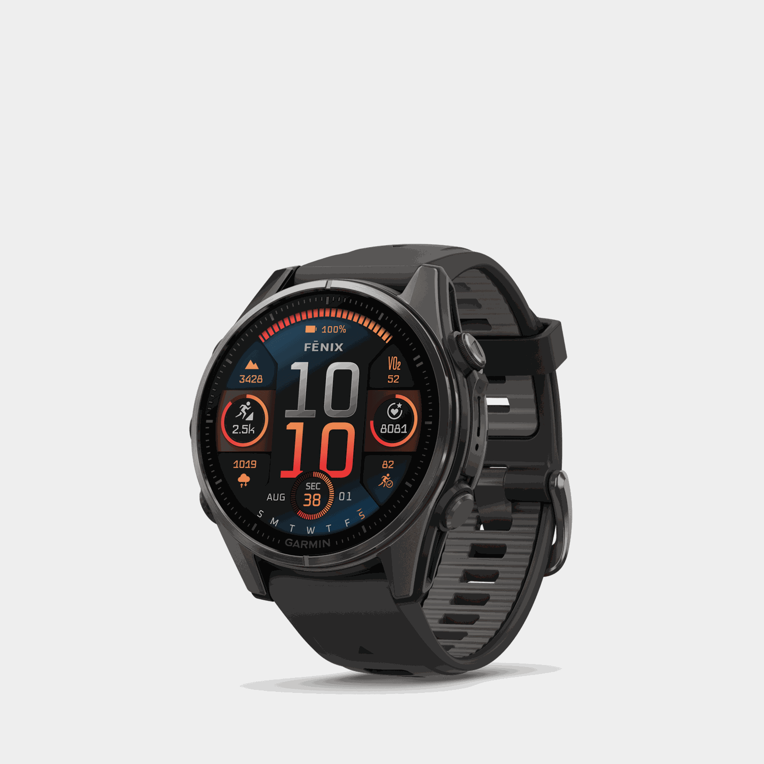 fenix 8 – 43 mm, AMOLED, Sapphire, smartklokke - full image 3