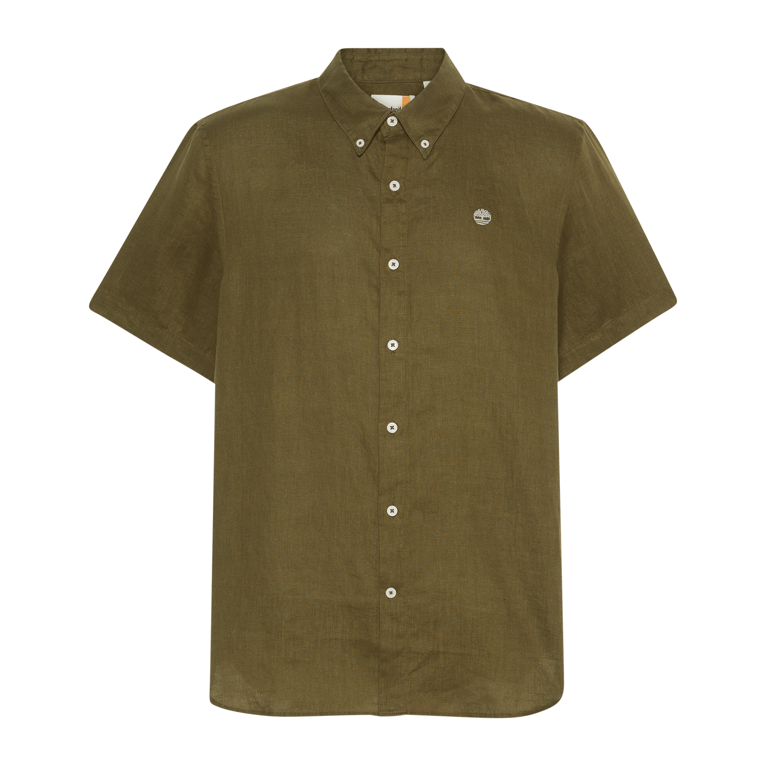 Timberland Linen Short Sleeve Shir, linskjorte