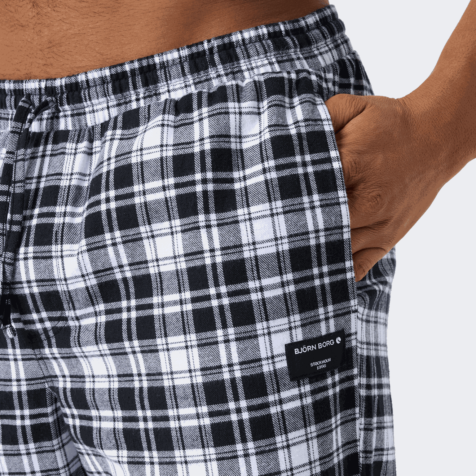 CORE FLANNEL PYJAMAS PANTS, Pyjamasbukser, herre - full image 2
