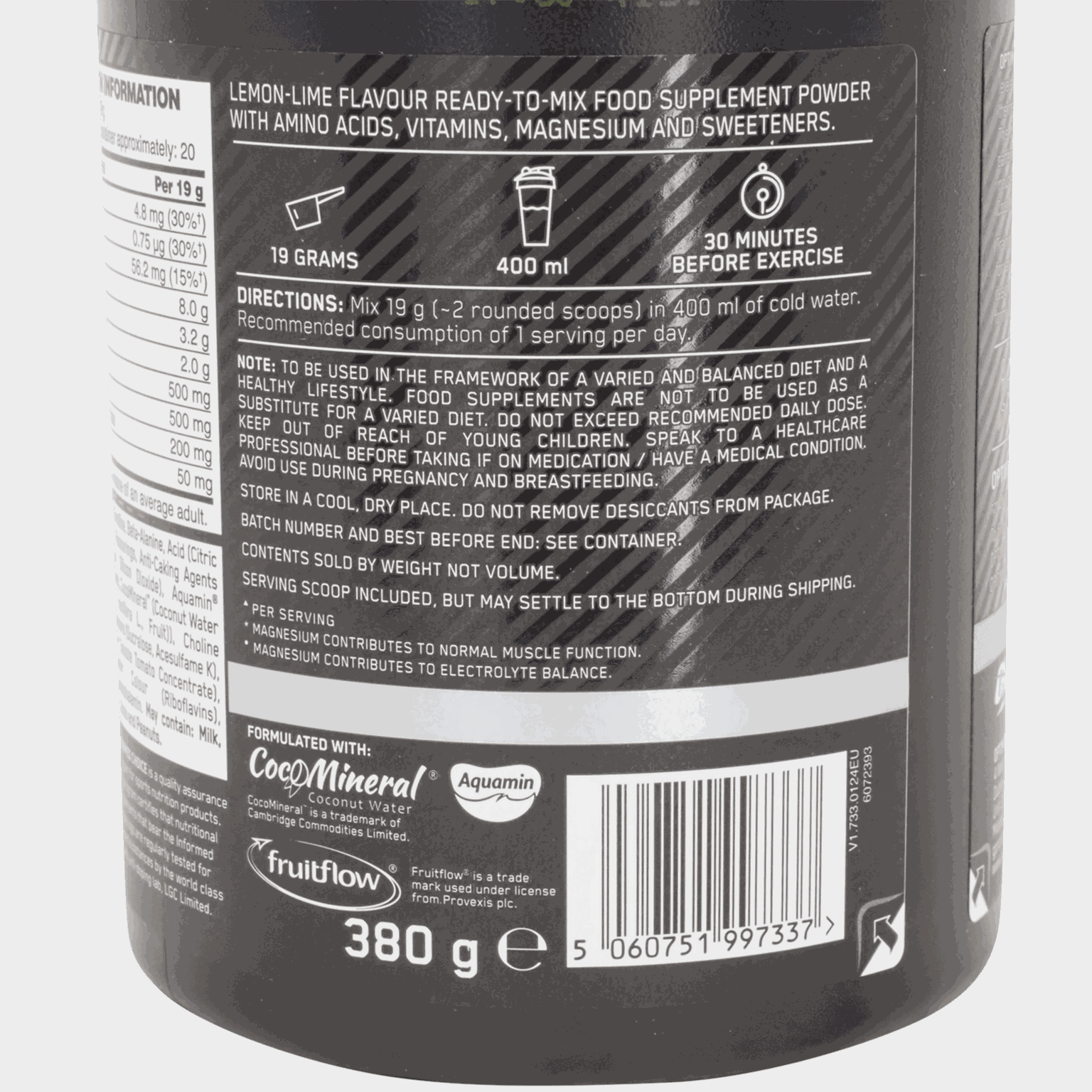 Platinum Pump Pre-workout, pre-workout-pulver - full image 3