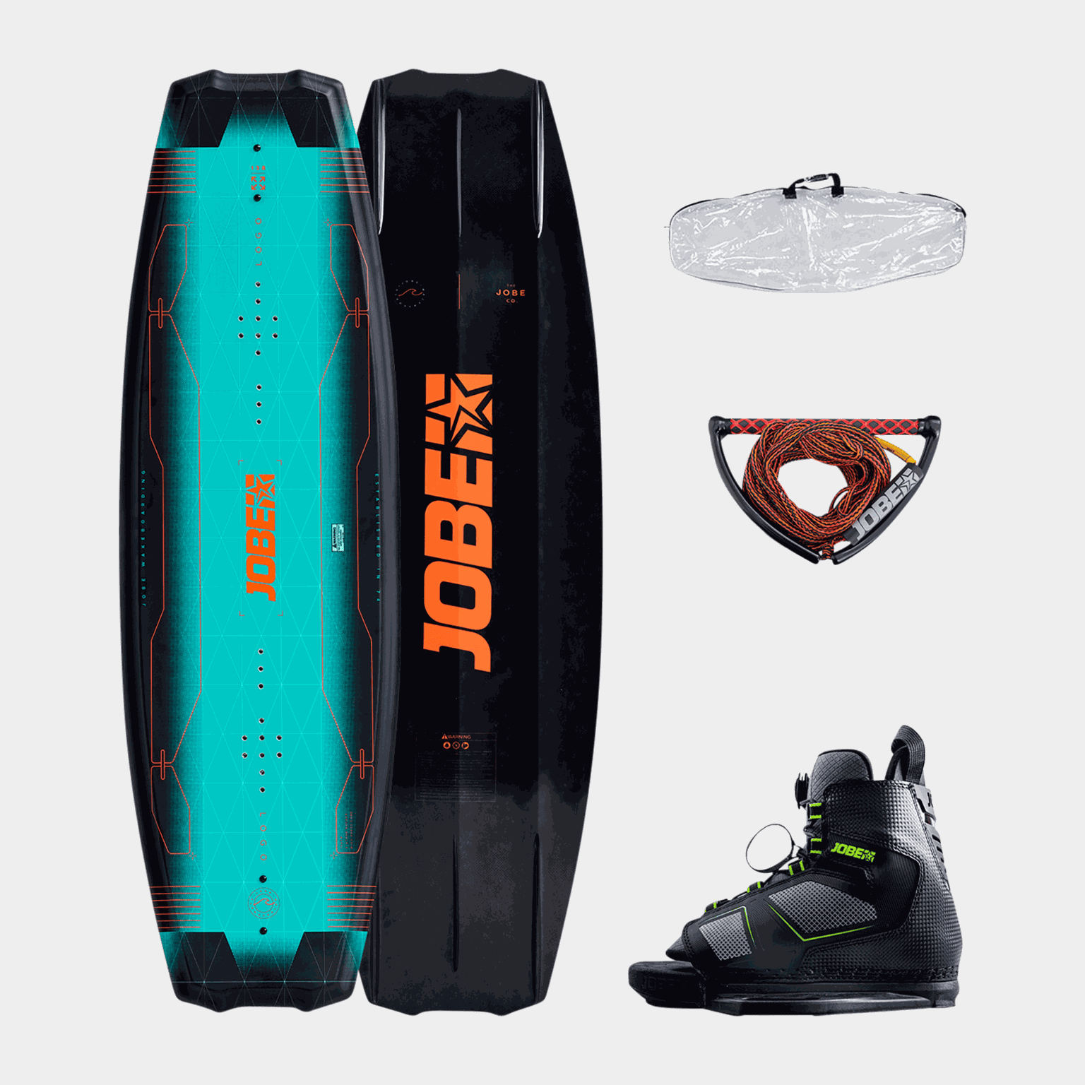 Logo Wakeboard 138 & Unit Bindings Package, Wakeboard pakkesett, unisex - full image 1