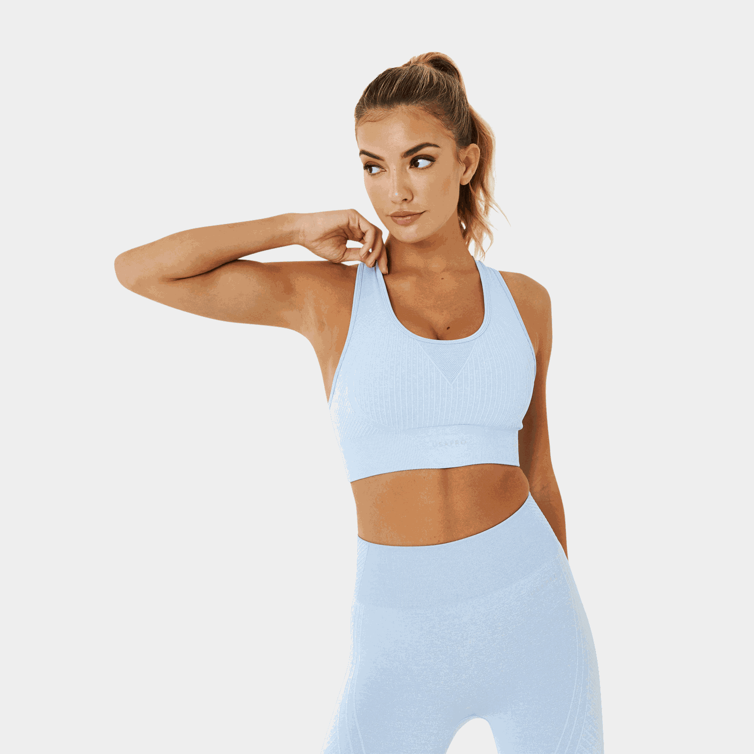 Seamless Crop Bra, sports-BH, dame - full image 2