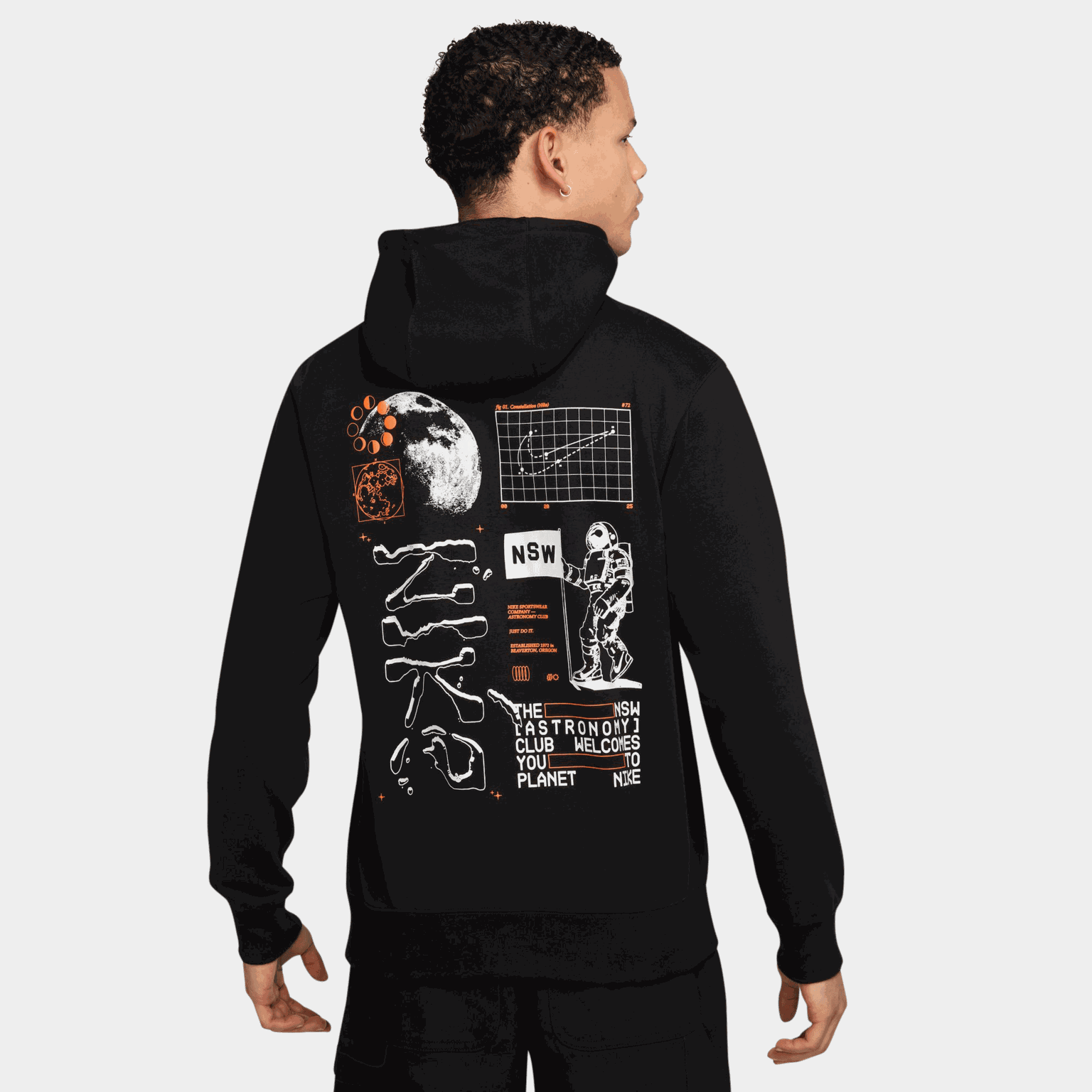 Club French Terry Hoodie, hettegenser, herre - full image 2