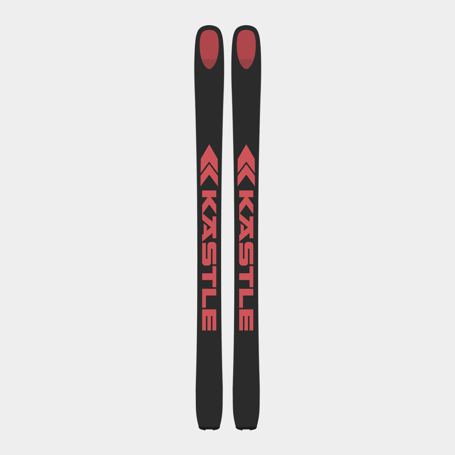 Touring Skis ZX100 24/25, frikjøringsski - Allmountainski - Rød | XXL