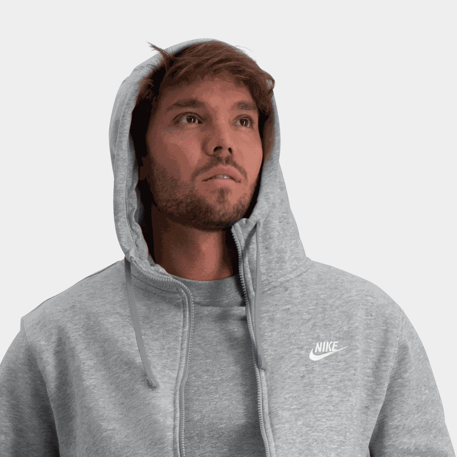 Club Hoodie Full Zip, hettejakke herre - full image 3