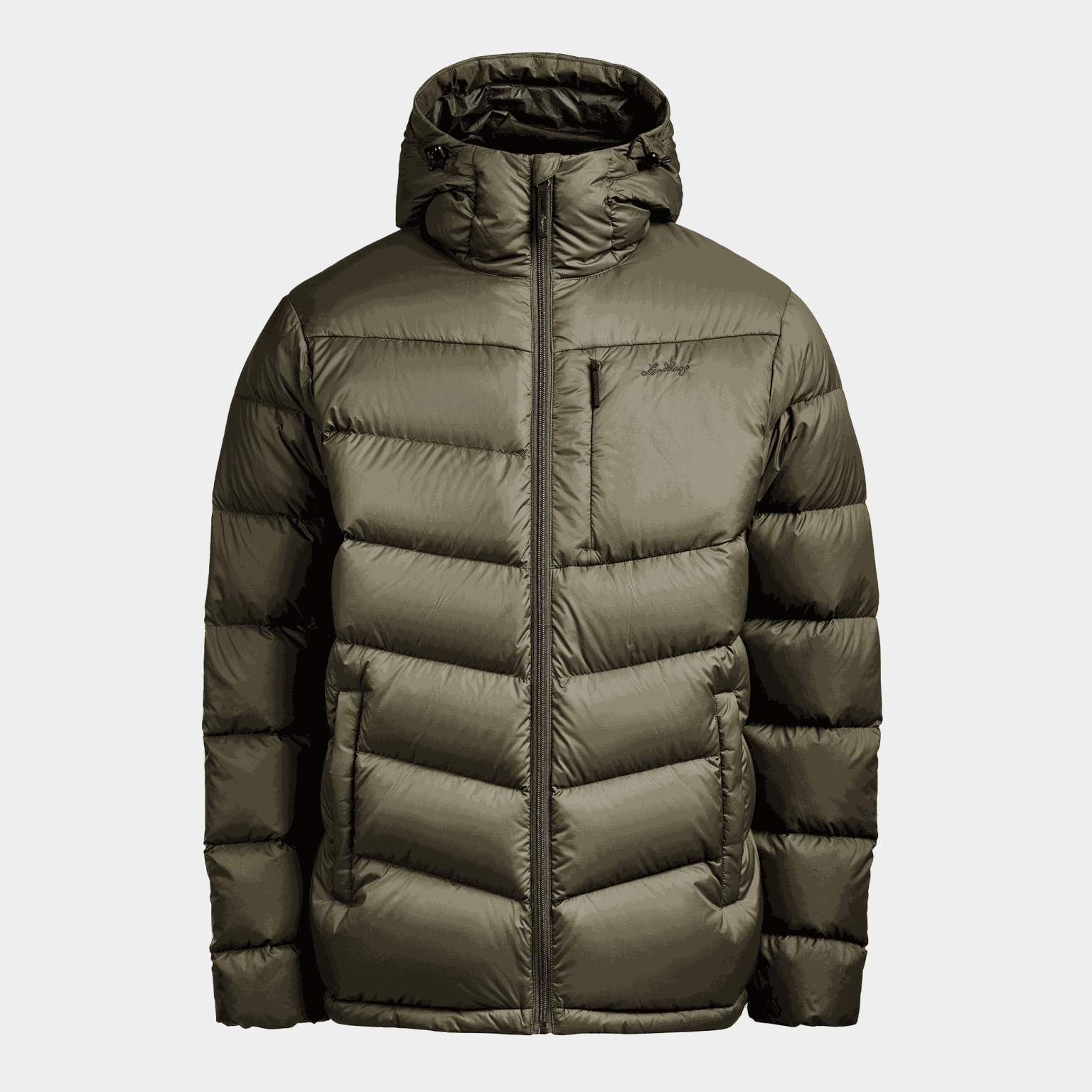Elas Down Hooded Jacket dunjakke - full image 2