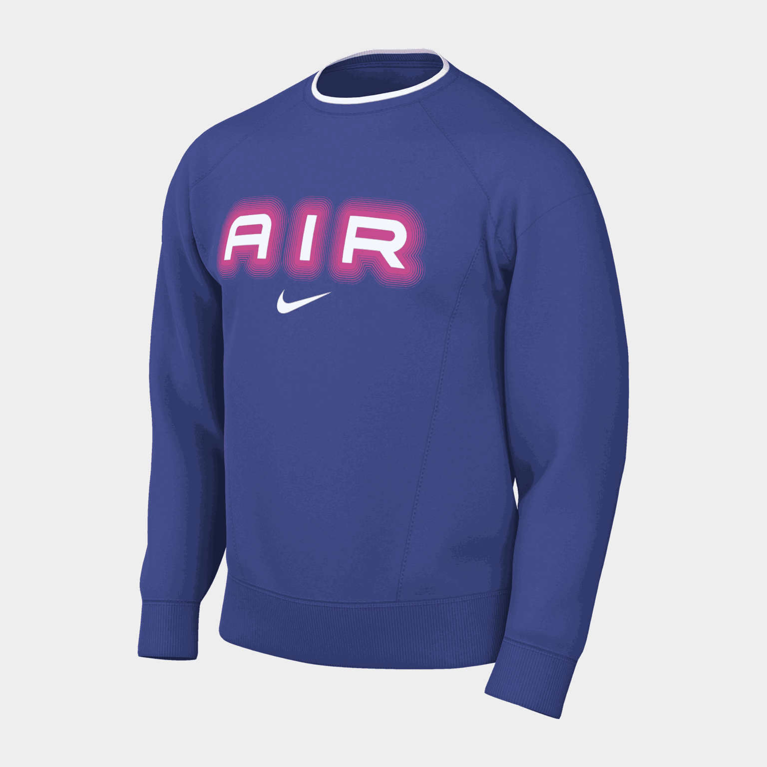 Fleece Crew-Neck Sweatshirt, genser, herre - full image 1