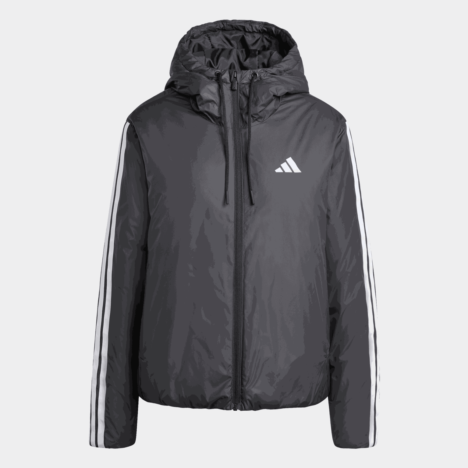 Essentials CLIMAWARM 3-Stripes Insulation Hooded Jacket, jakke, dame - full image 1