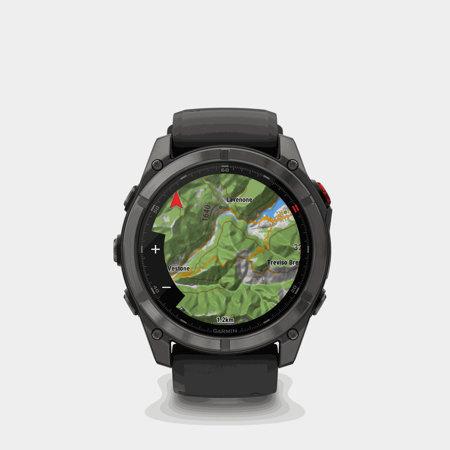 FENIX 8 Pro, LTE 51mm, Saph, Ti, Graphite, EMEA, multisportklokke, smartklokke - full image 1