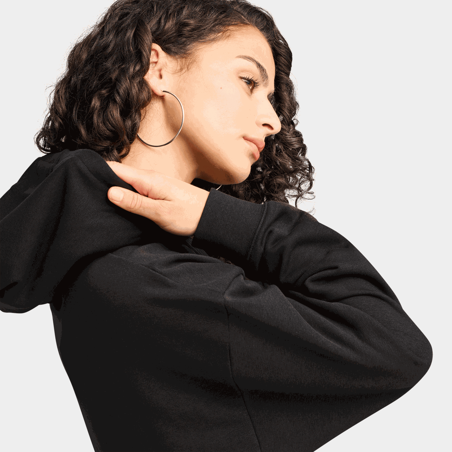 ESS Script Comfort Hoodie, hettegenser, dame - full image 3