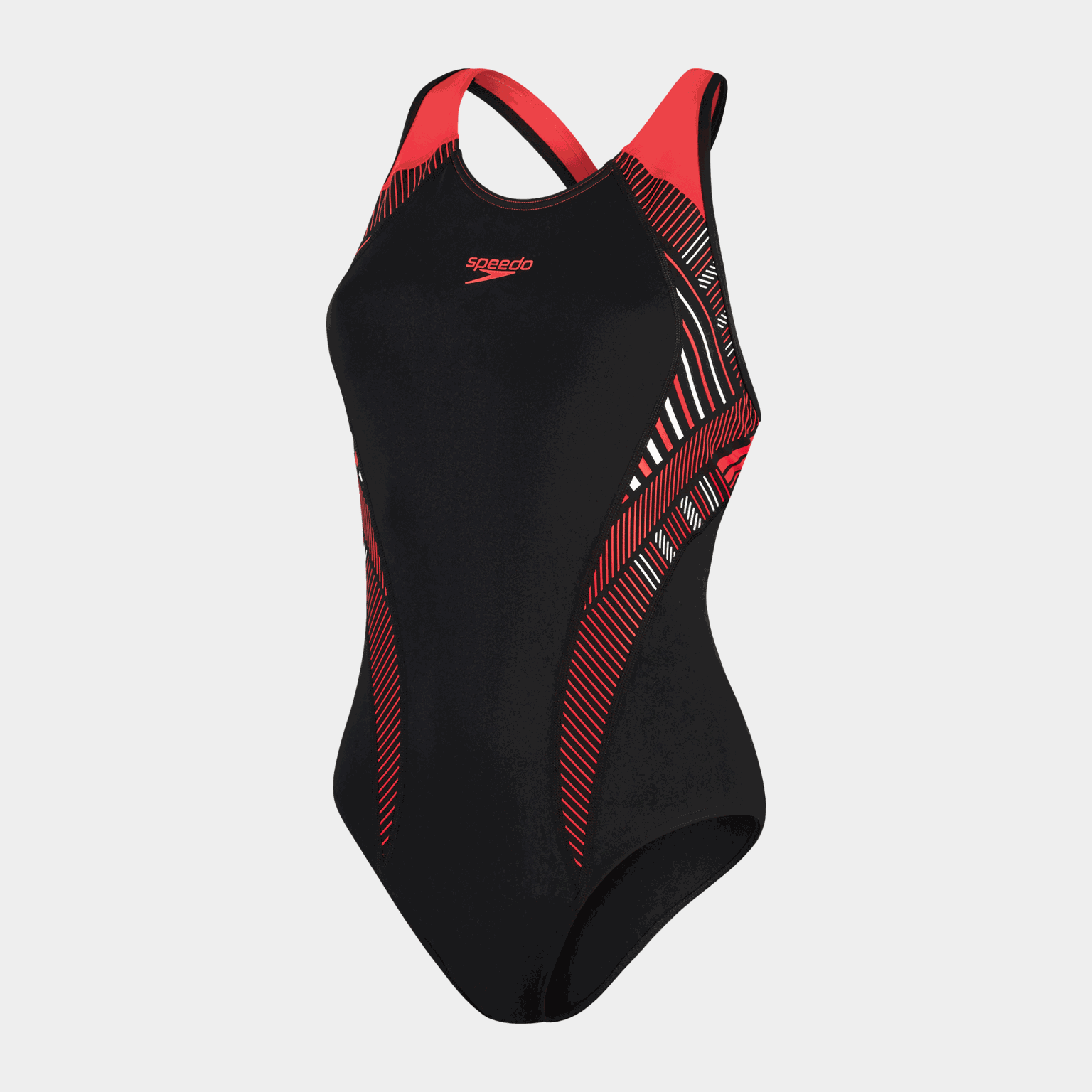 Womens Placement Laneback, badedrakt, dame - full image 1